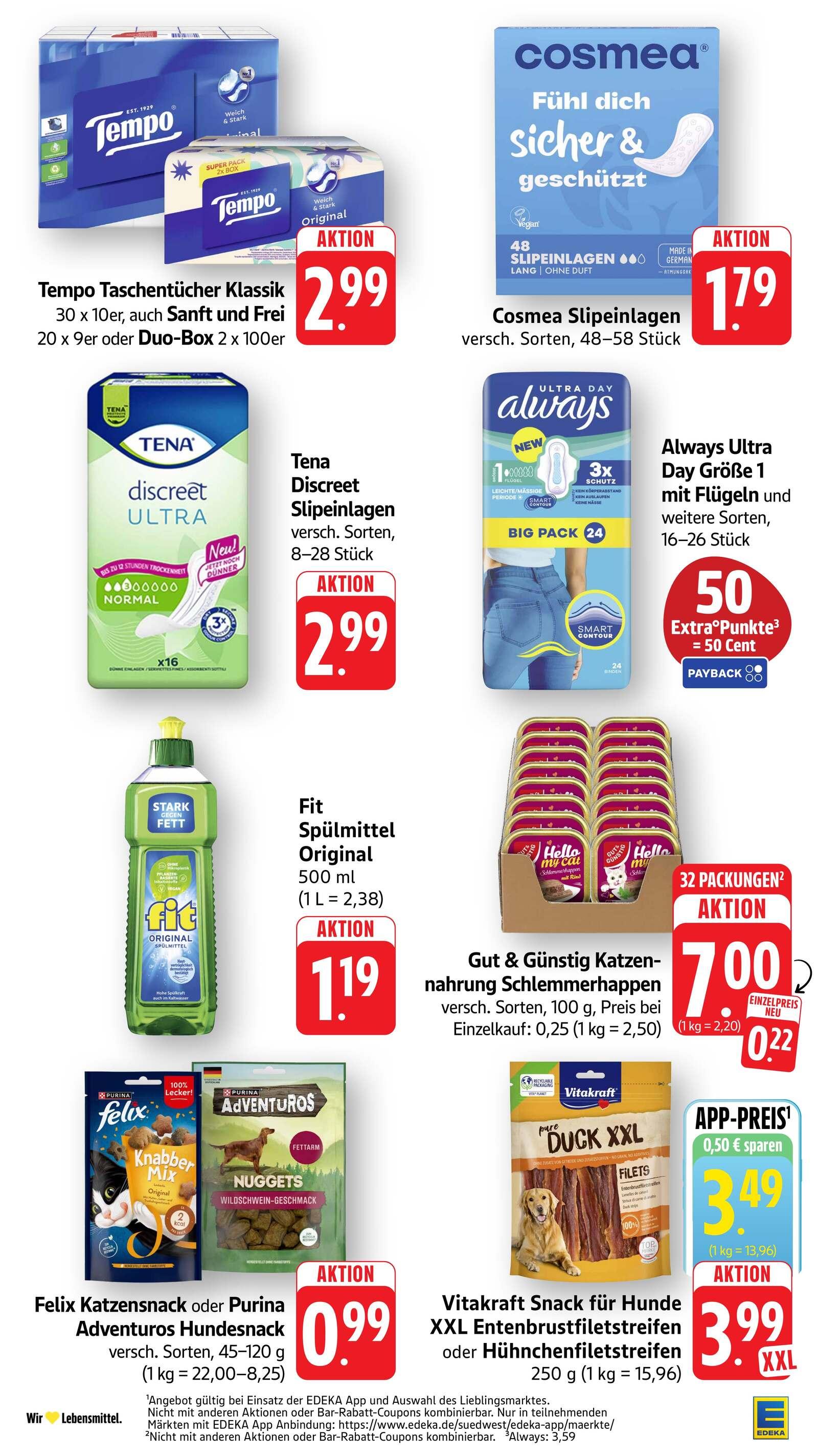 Edeka Prospekt ab Dienstag - Baden-Württemberg Seite 8