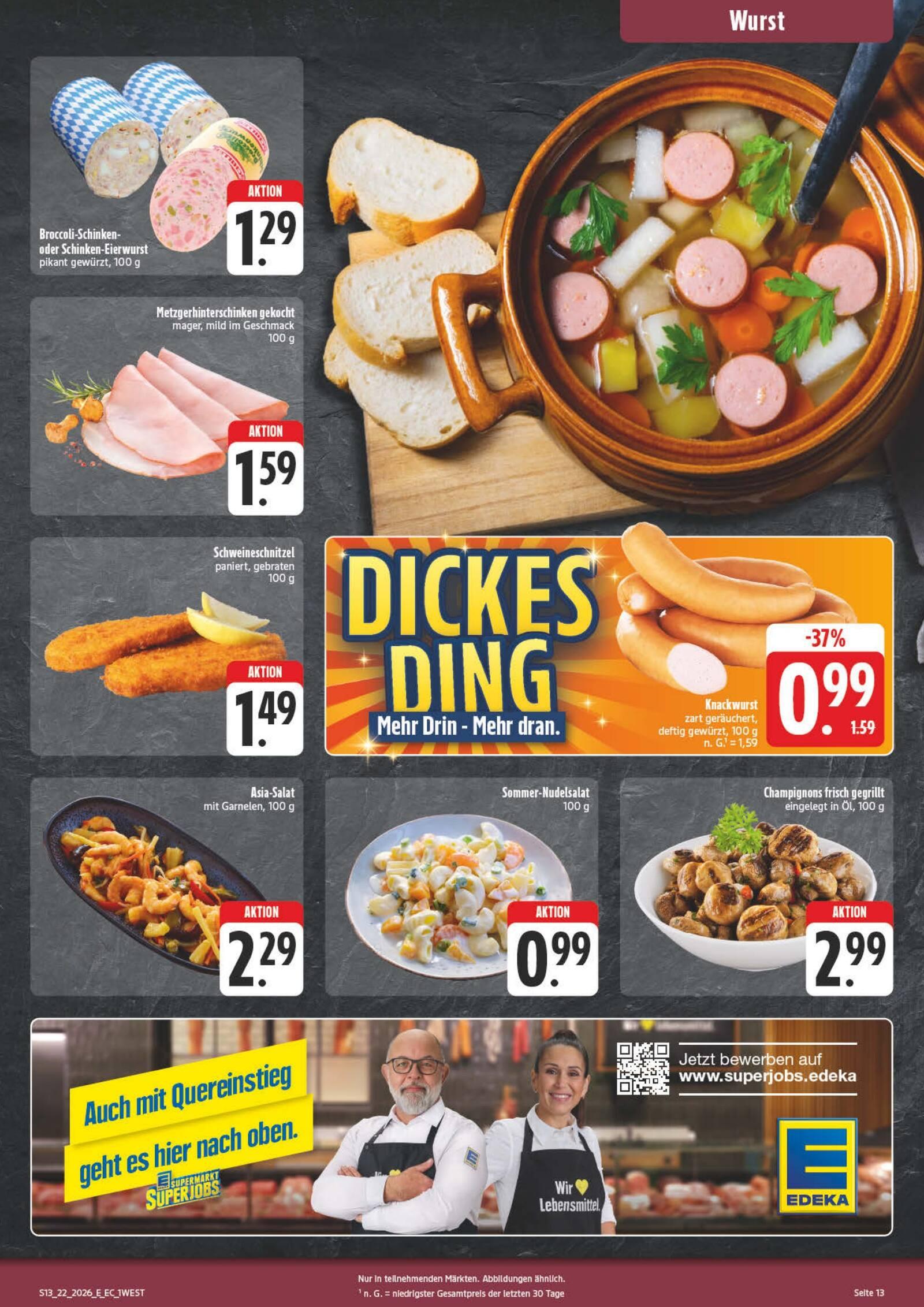 Edeka Prospekt ab Dienstag - Bayern Nord Seite 17