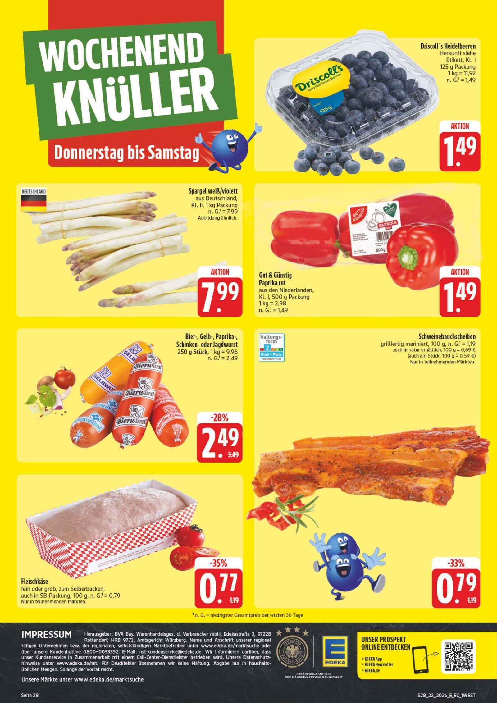 Edeka Prospekt ab Dienstag - Bayern Nord Seite 2