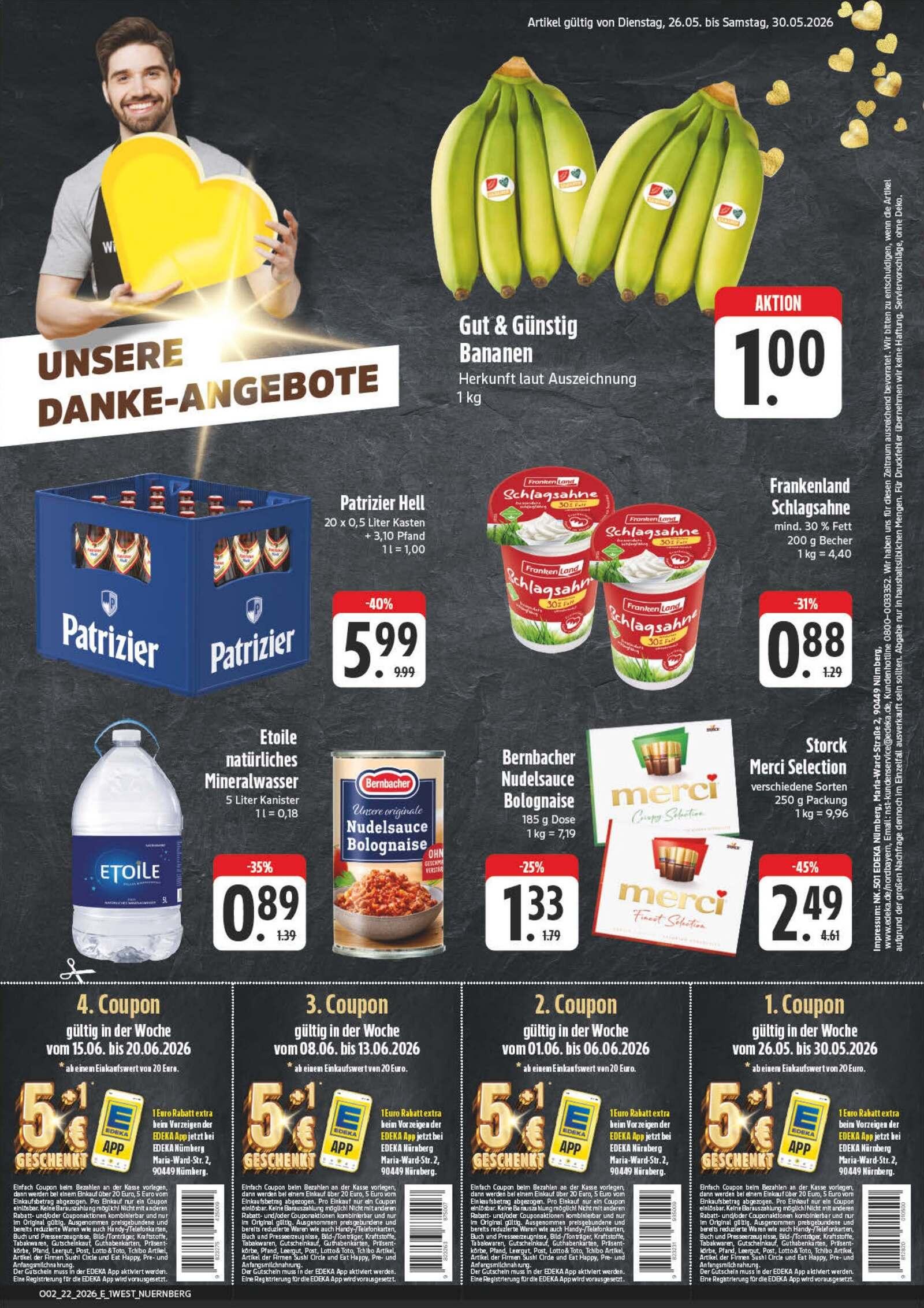 Edeka Prospekt ab Dienstag - Bayern Nord Seite 29