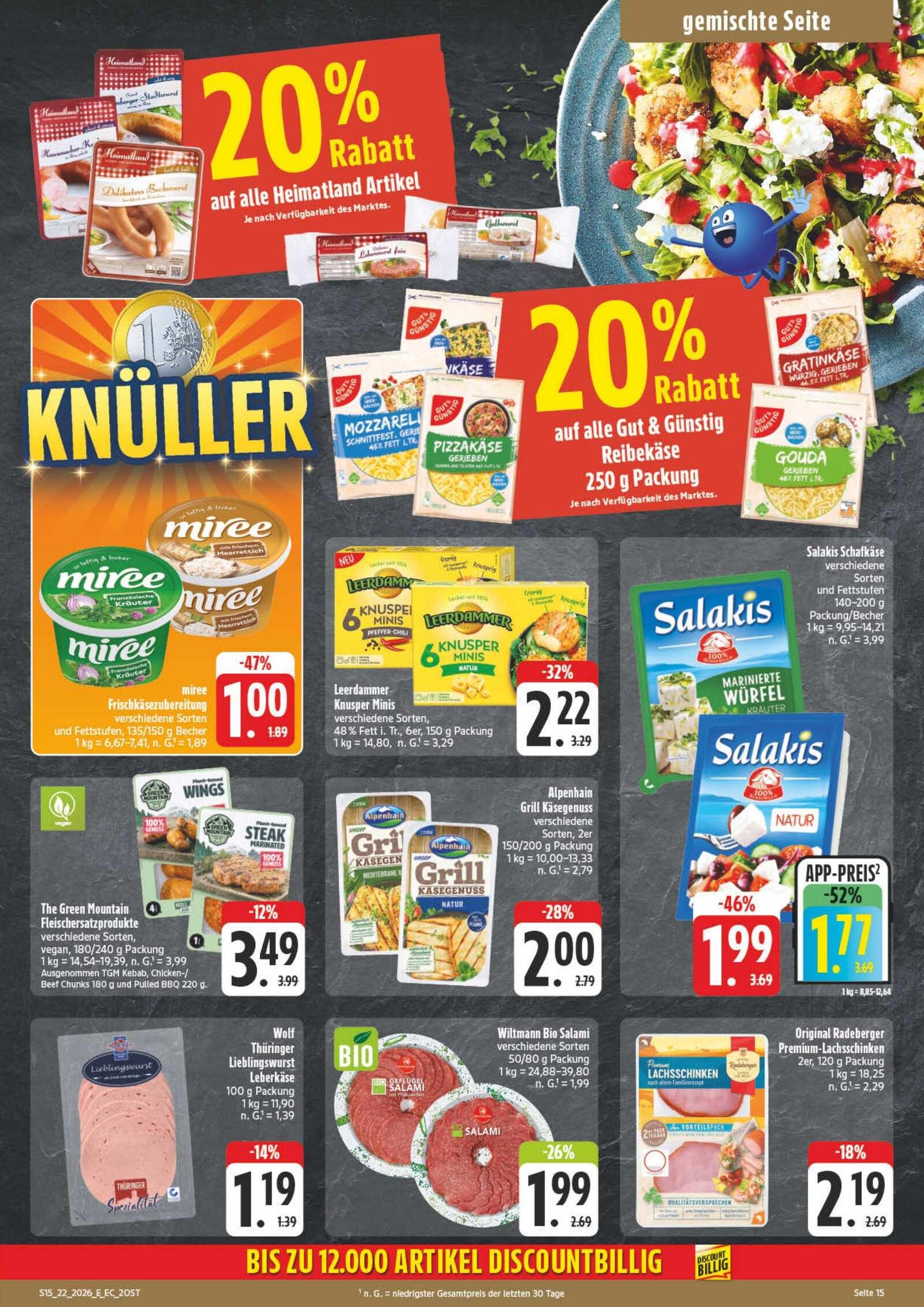 Edeka Prospekt ab Dienstag - Sachsen Seite 15