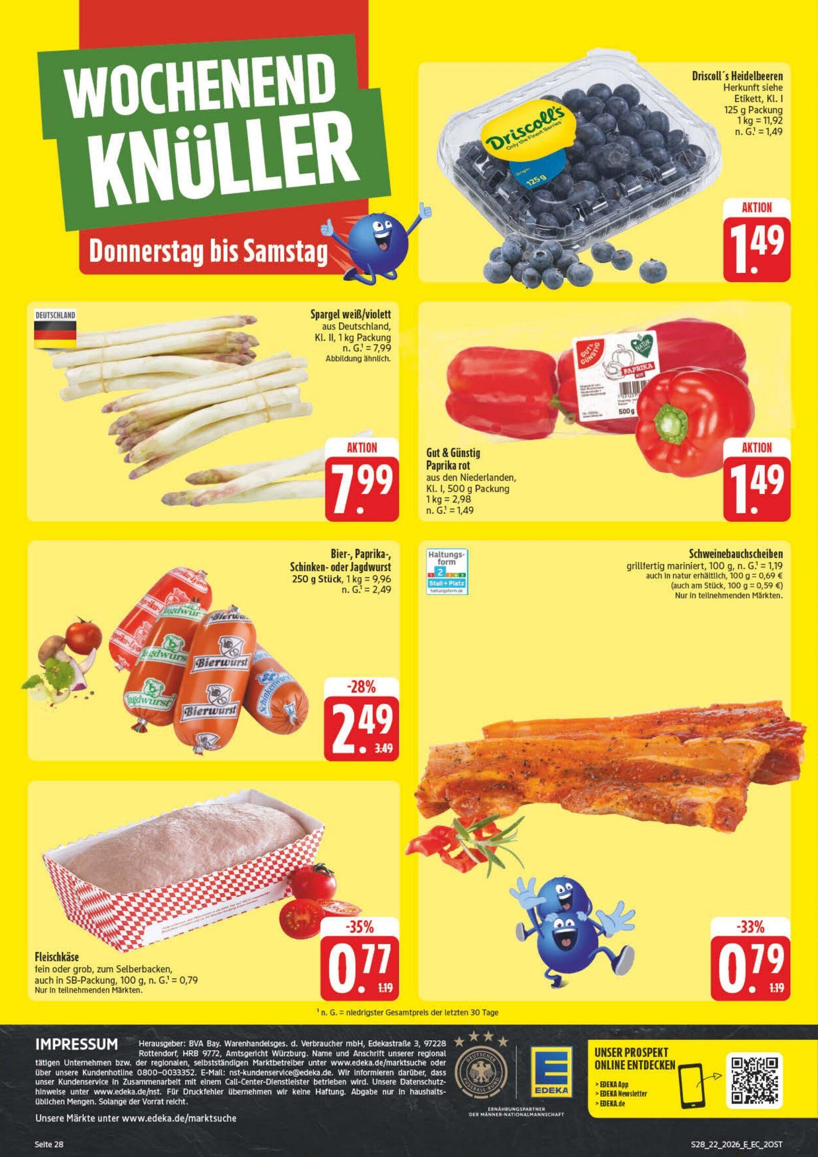 Edeka Prospekt ab Dienstag - Sachsen Seite 2