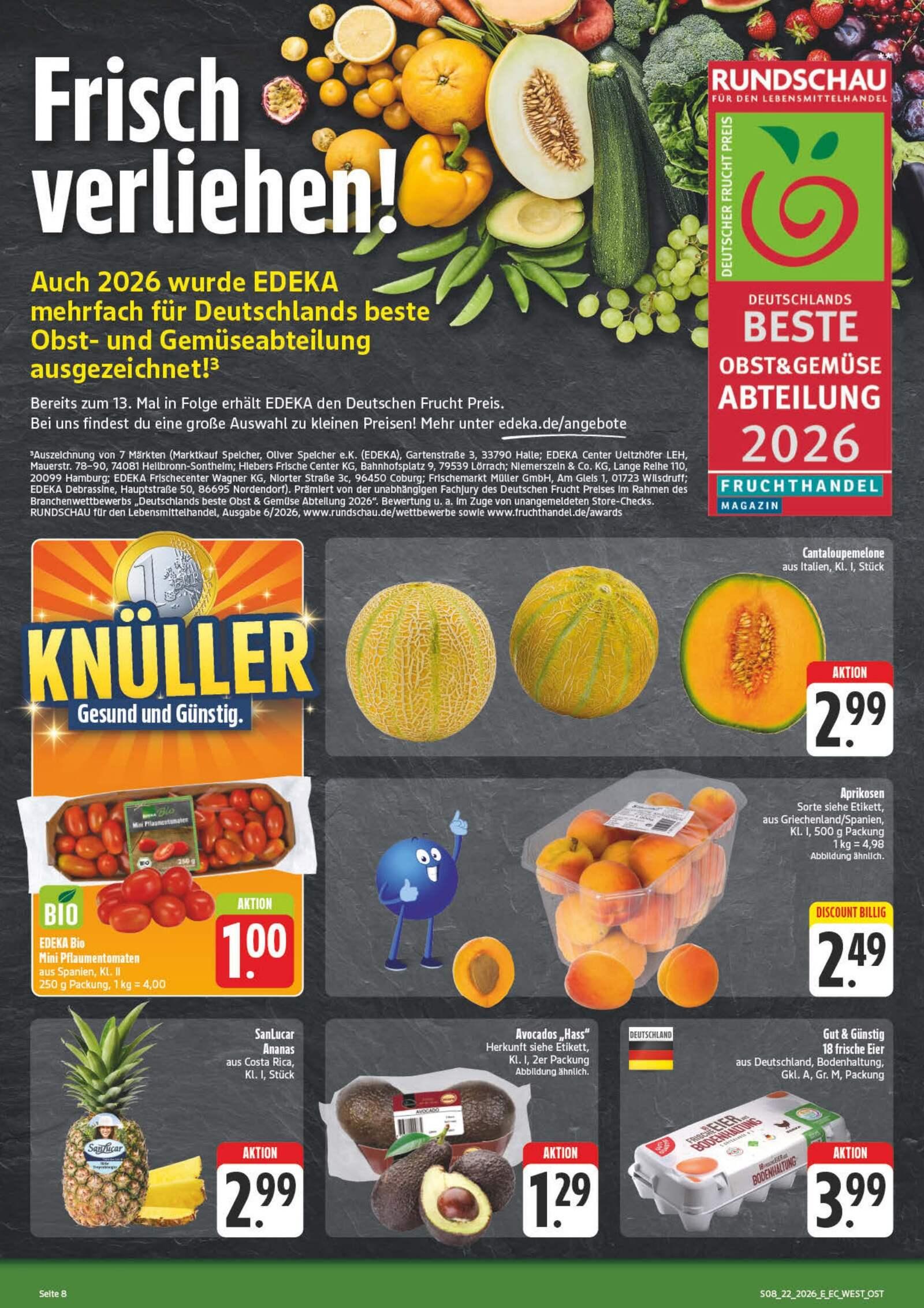 Edeka Prospekt ab Dienstag - Sachsen Seite 22