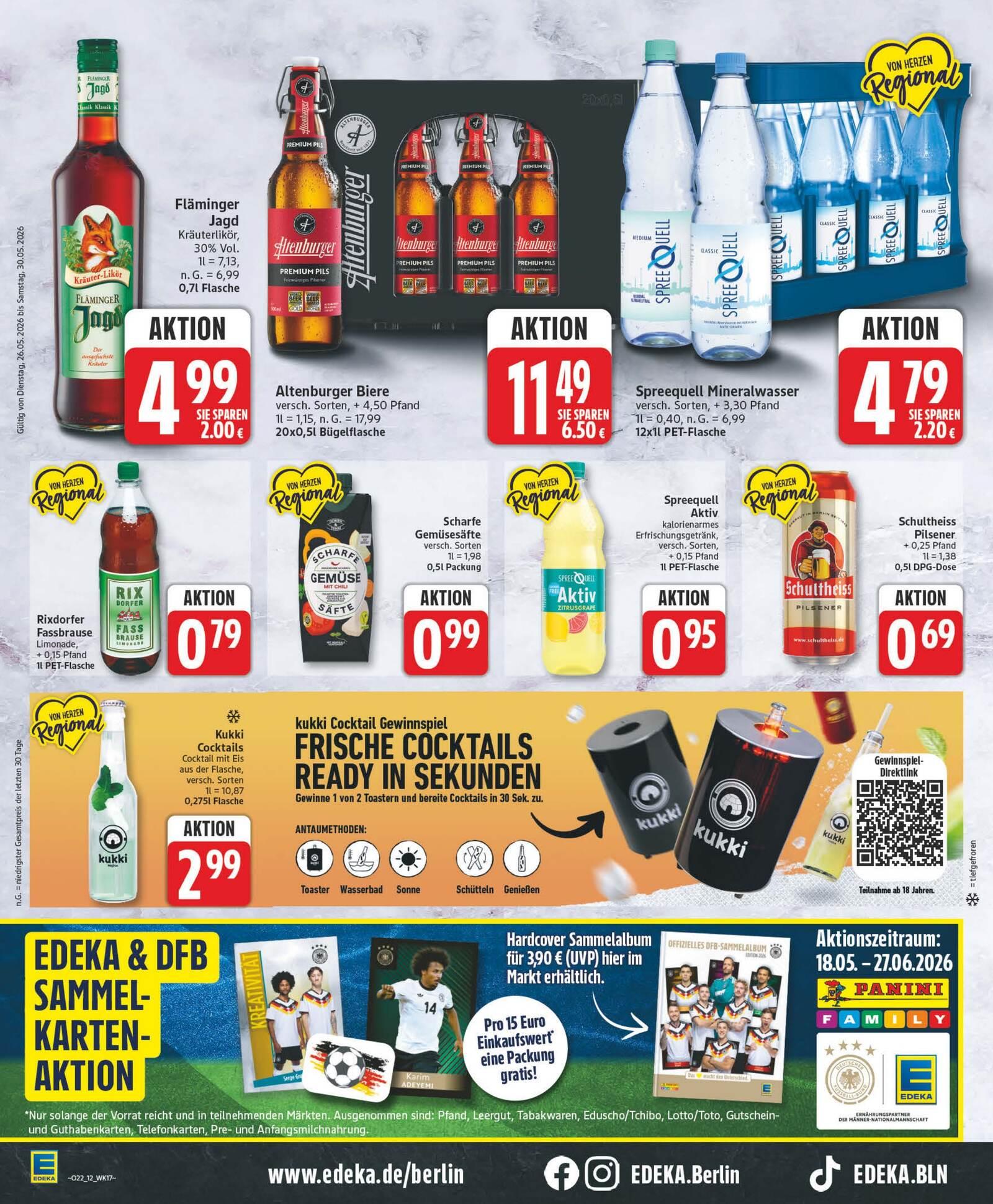Edeka Prospekt ab Dienstag - Berlin Seite 13