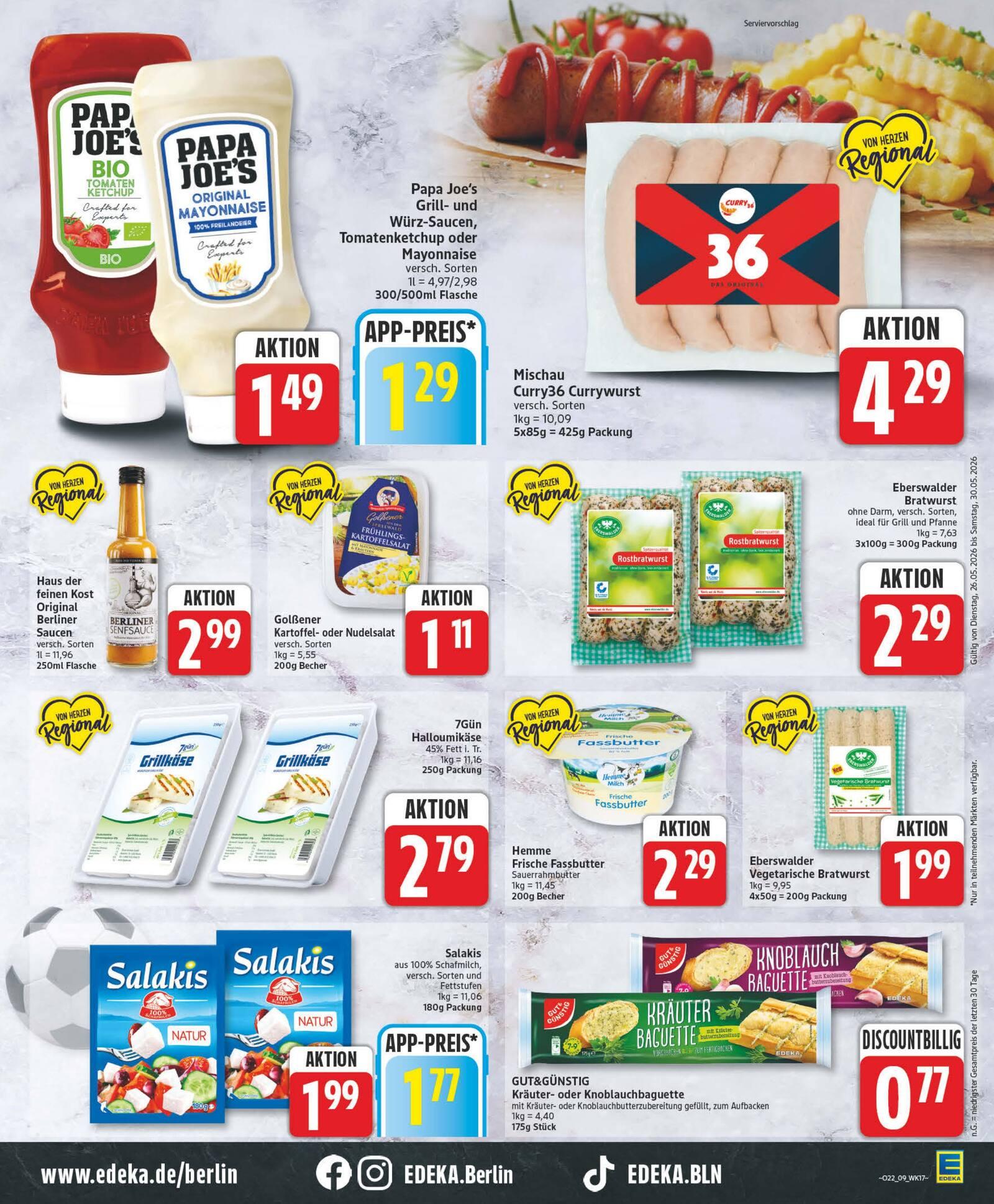 Edeka Prospekt ab Dienstag - Berlin Seite 16