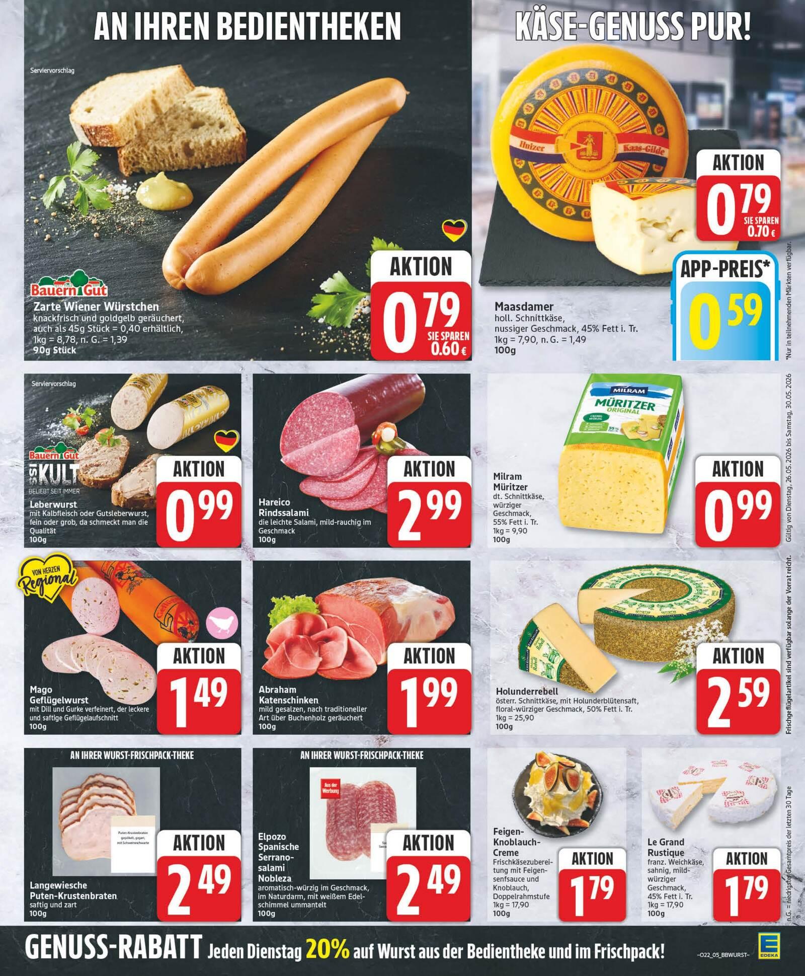 Edeka Prospekt ab Dienstag - Brandenburg Seite 16