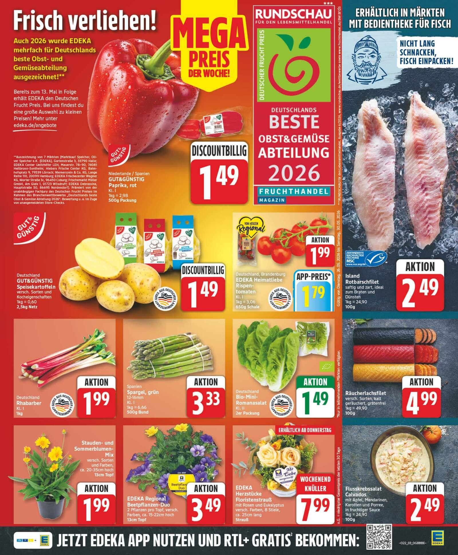 Edeka Prospekt ab Dienstag - Brandenburg Seite 18