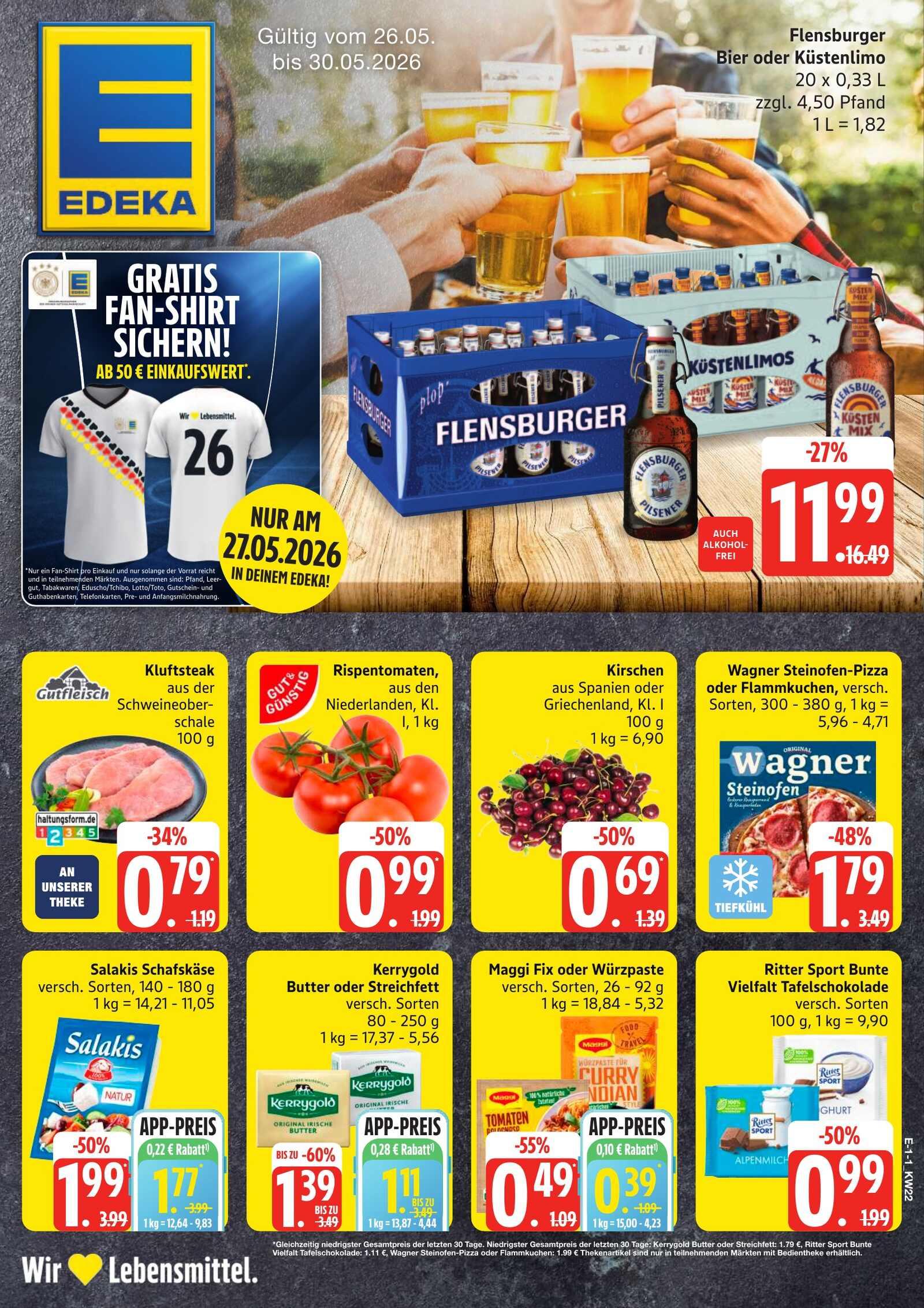 Edeka Prospekt ab Dienstag - Schleswig - Holstein Seite 1
