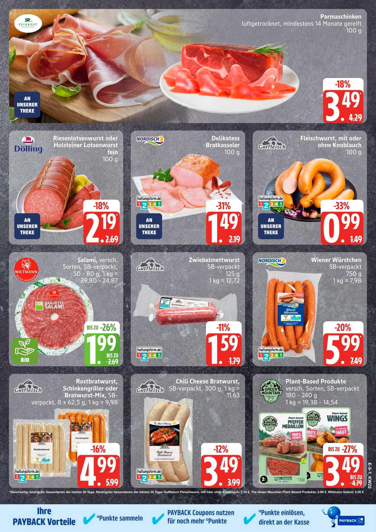 Edeka Prospekt ab Dienstag - Schleswig - Holstein Seite 19