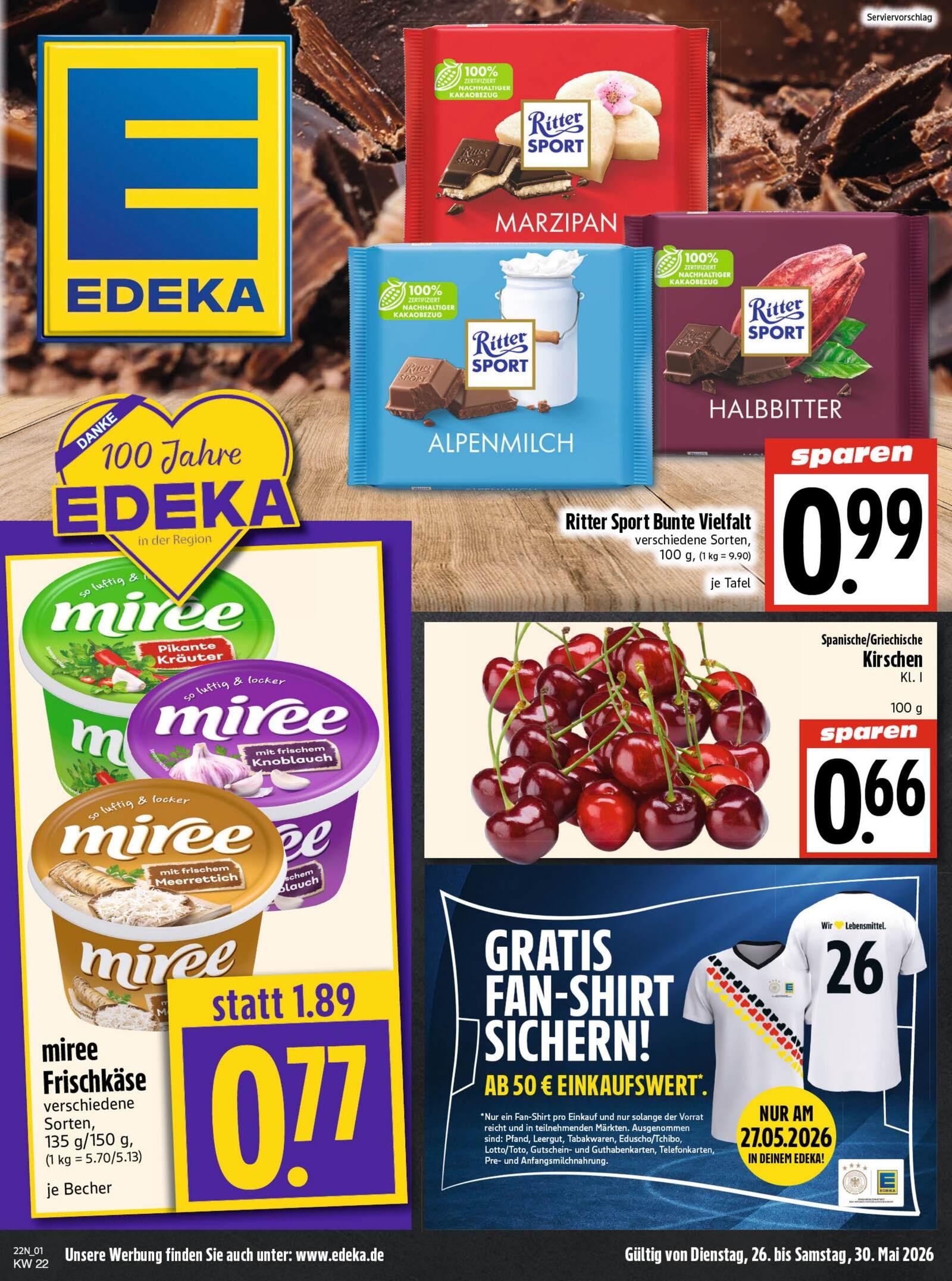 Edeka Prospekt ab Dienstag - Thüringen Seite 1