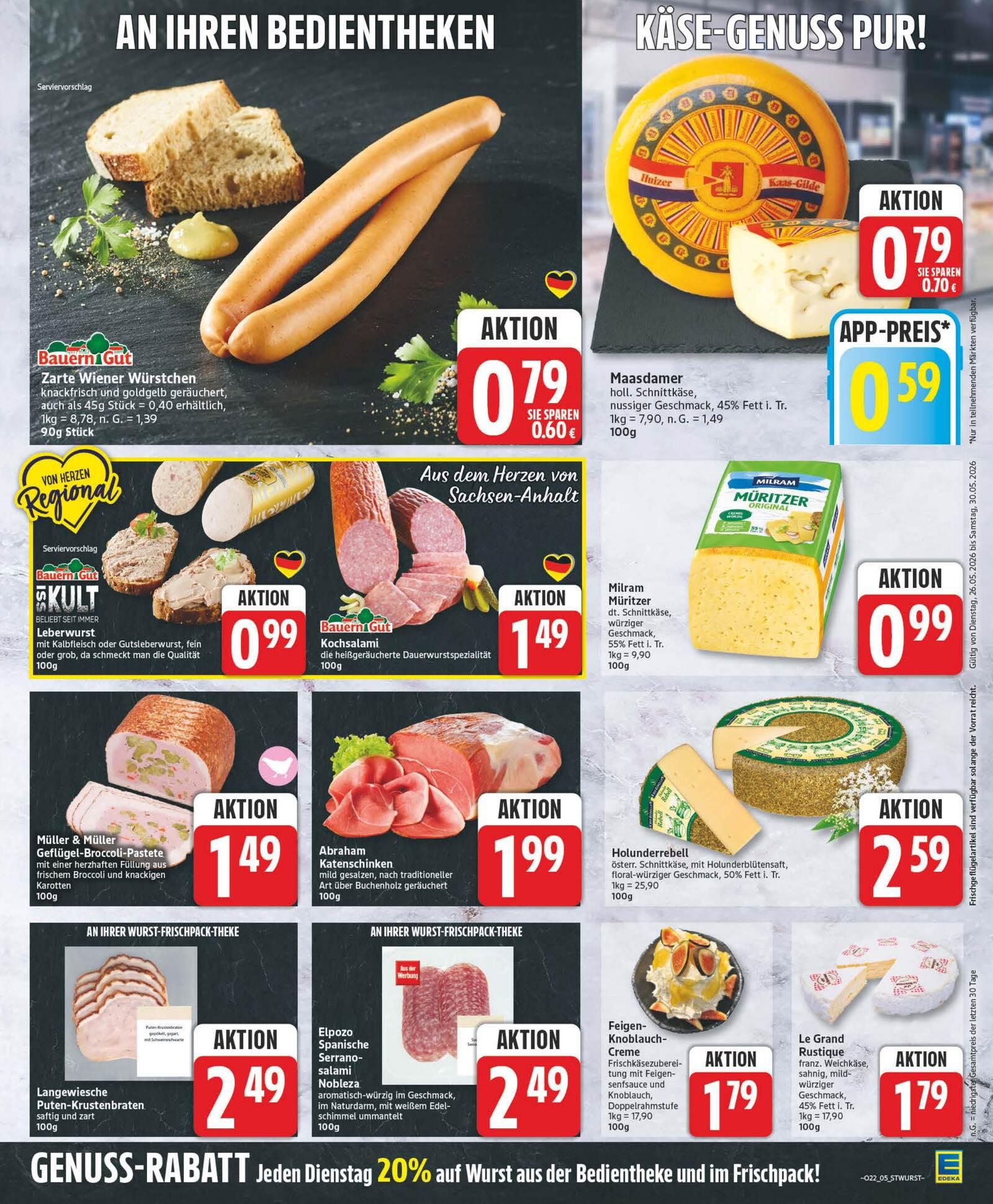 Edeka Prospekt ab Dienstag - Sachsen-Anhalt Seite 16