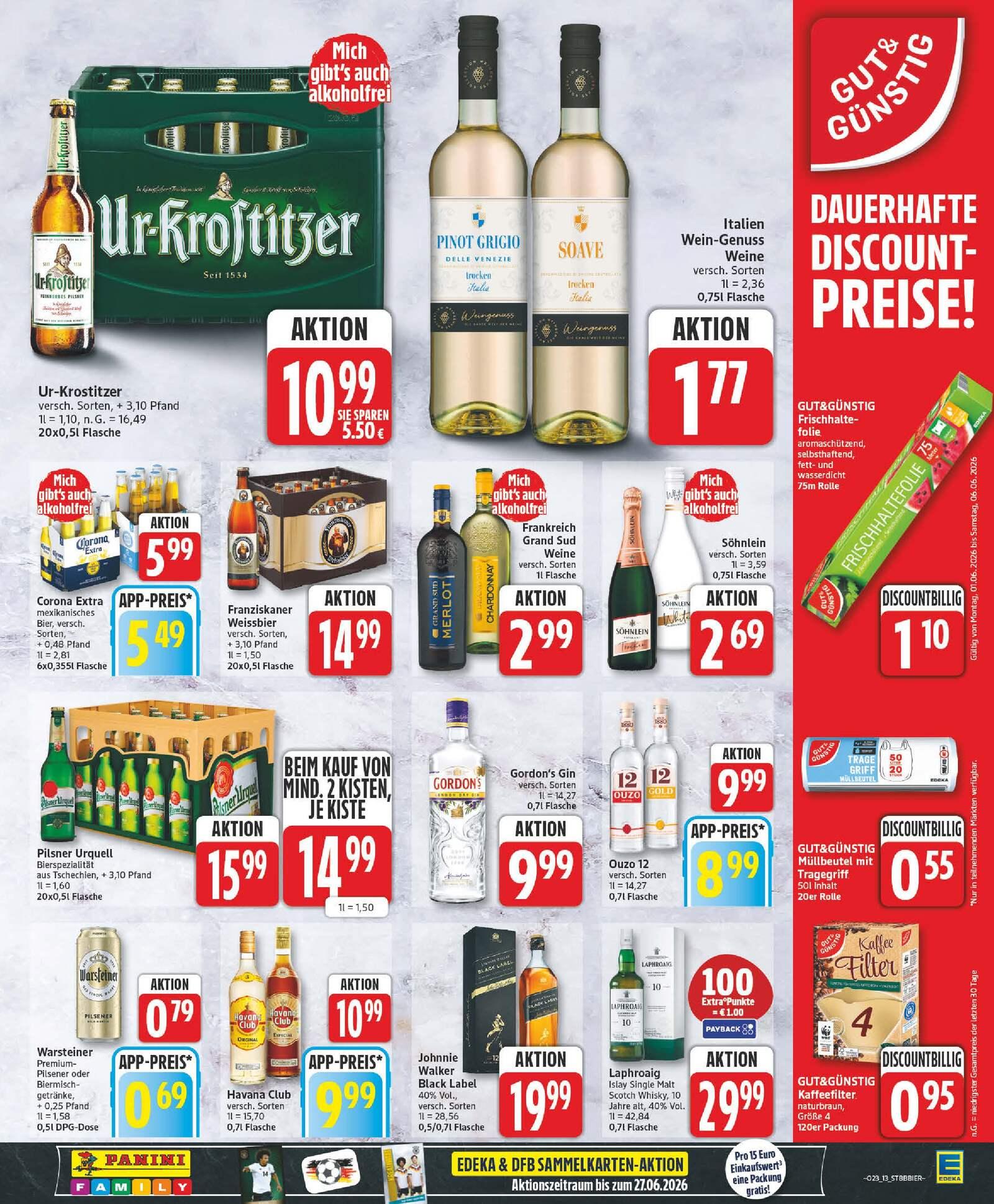 Edeka Prospekt ab Montag - Brandenburg Seite 13