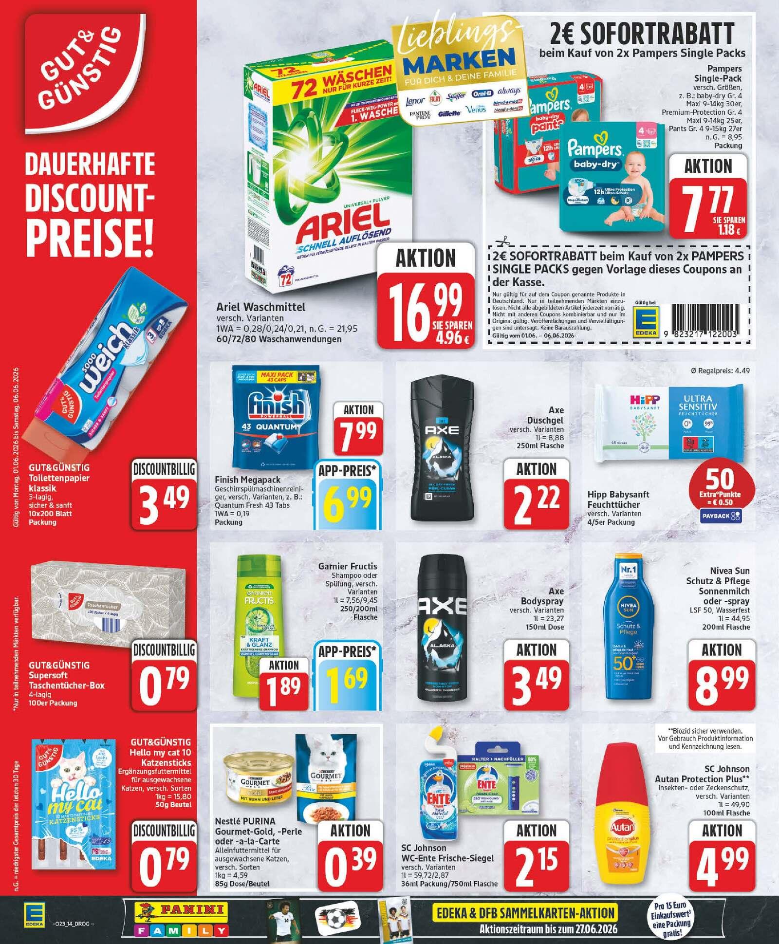 Edeka Prospekt ab Montag - Brandenburg Seite 14