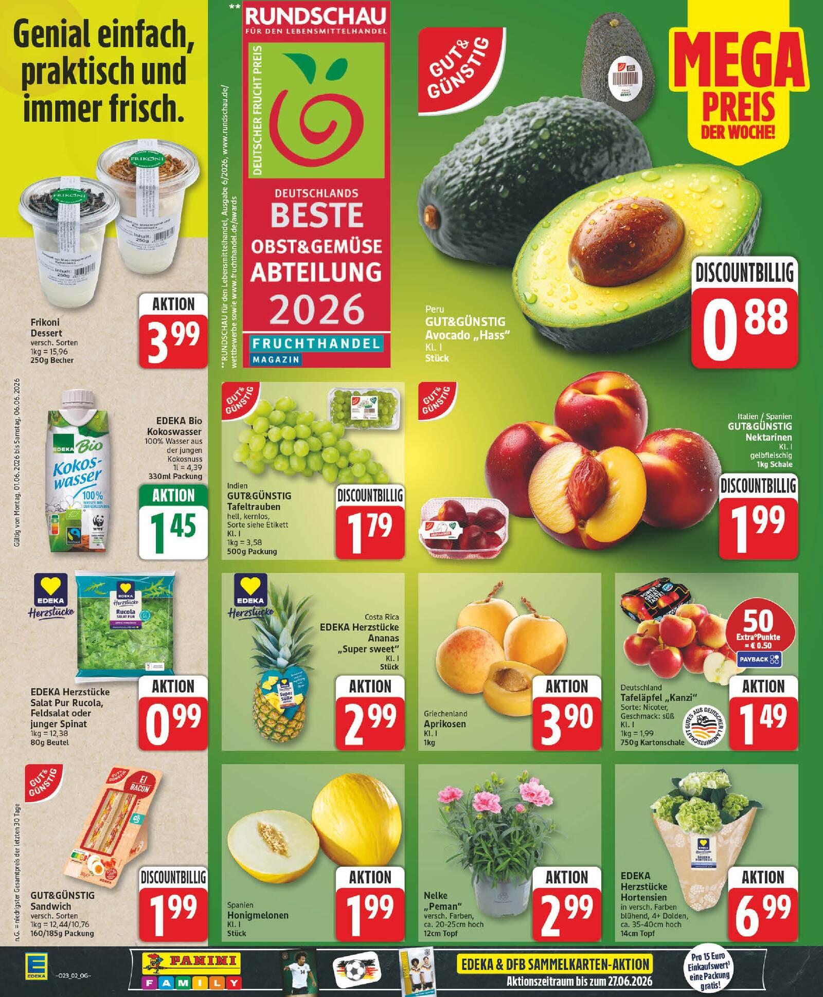 Edeka Prospekt ab Montag - Brandenburg Seite 2