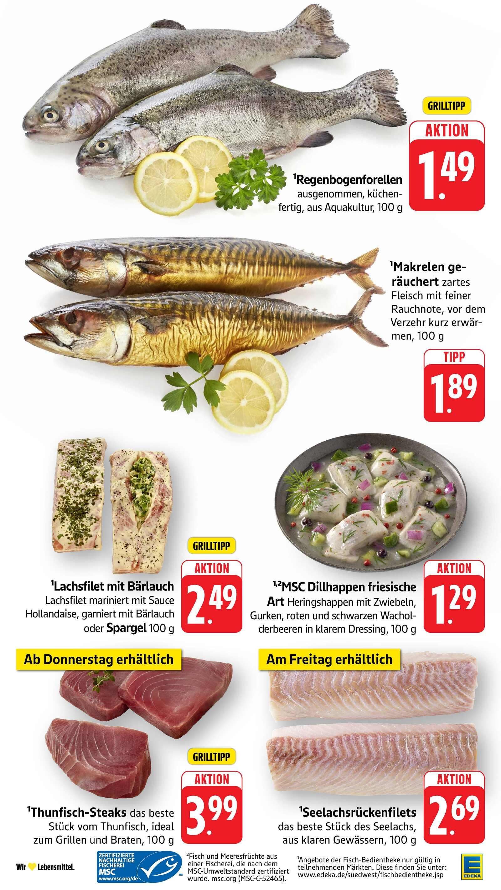 Edeka Prospekt ab Montag - Hessen Seite 13