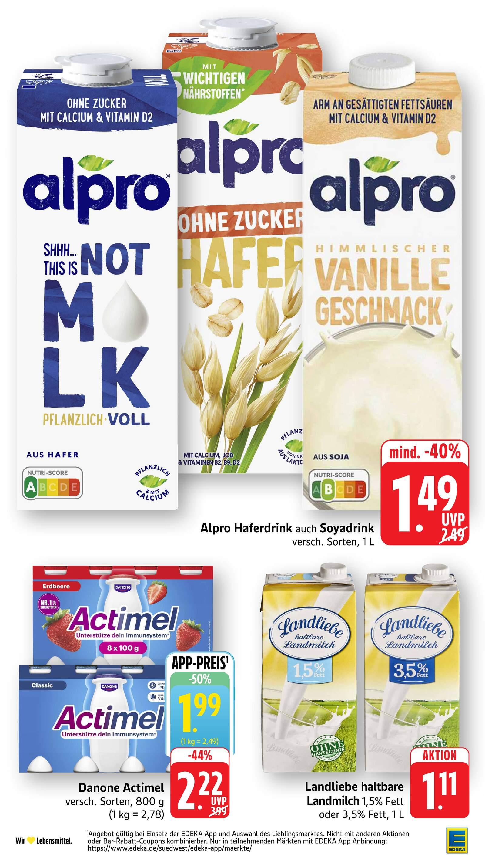 Edeka Prospekt ab Montag - Baden - Württemberg Seite 16