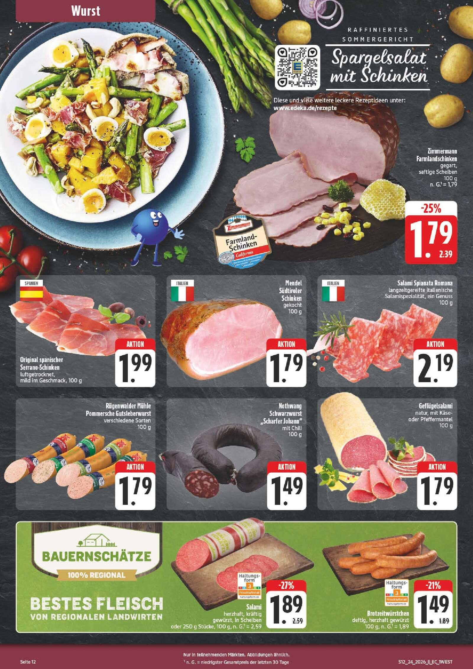 Edeka Prospekt ab Montag - Bayern Nord Seite 12