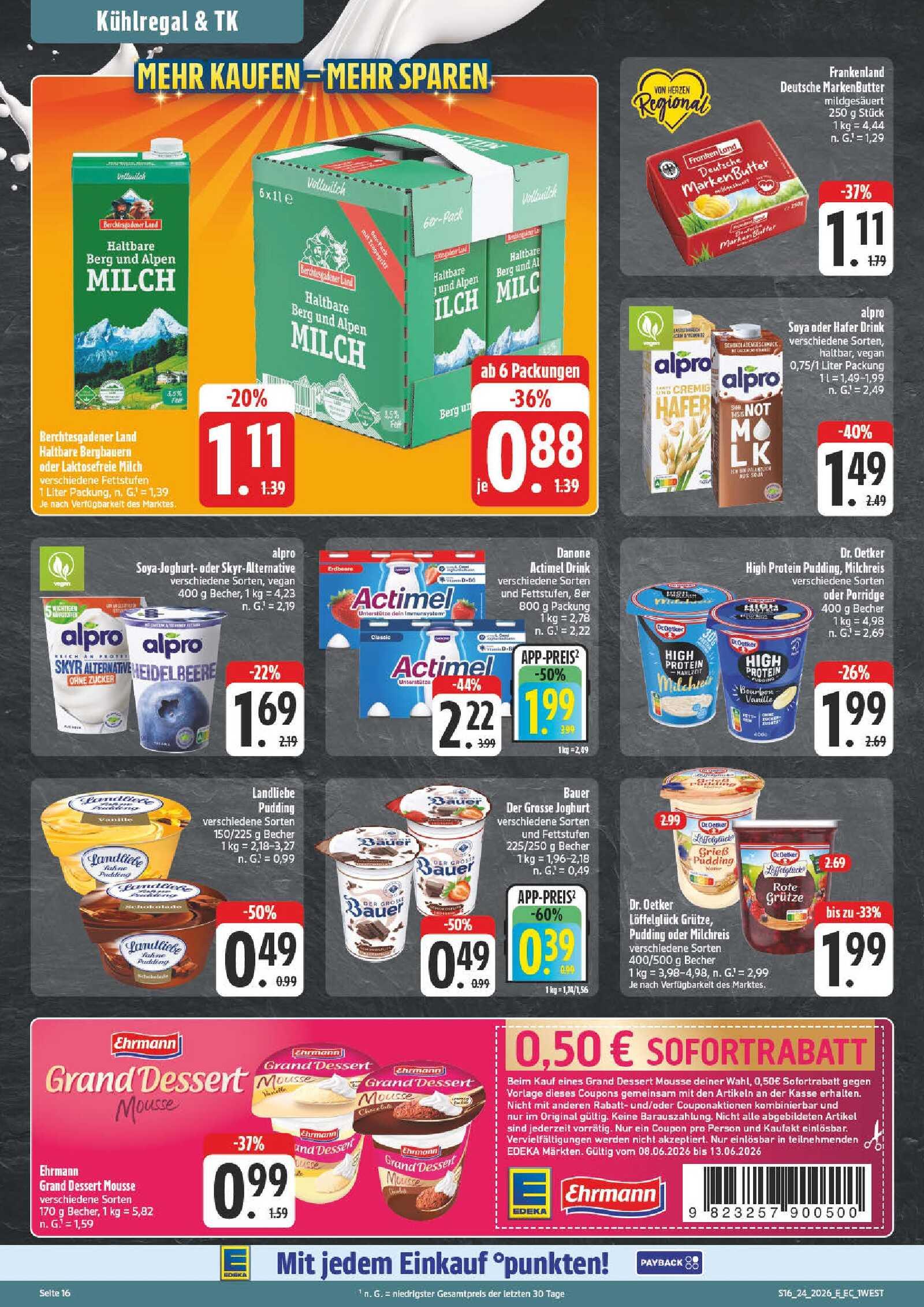 Edeka Prospekt ab Montag - Bayern Nord Seite 16