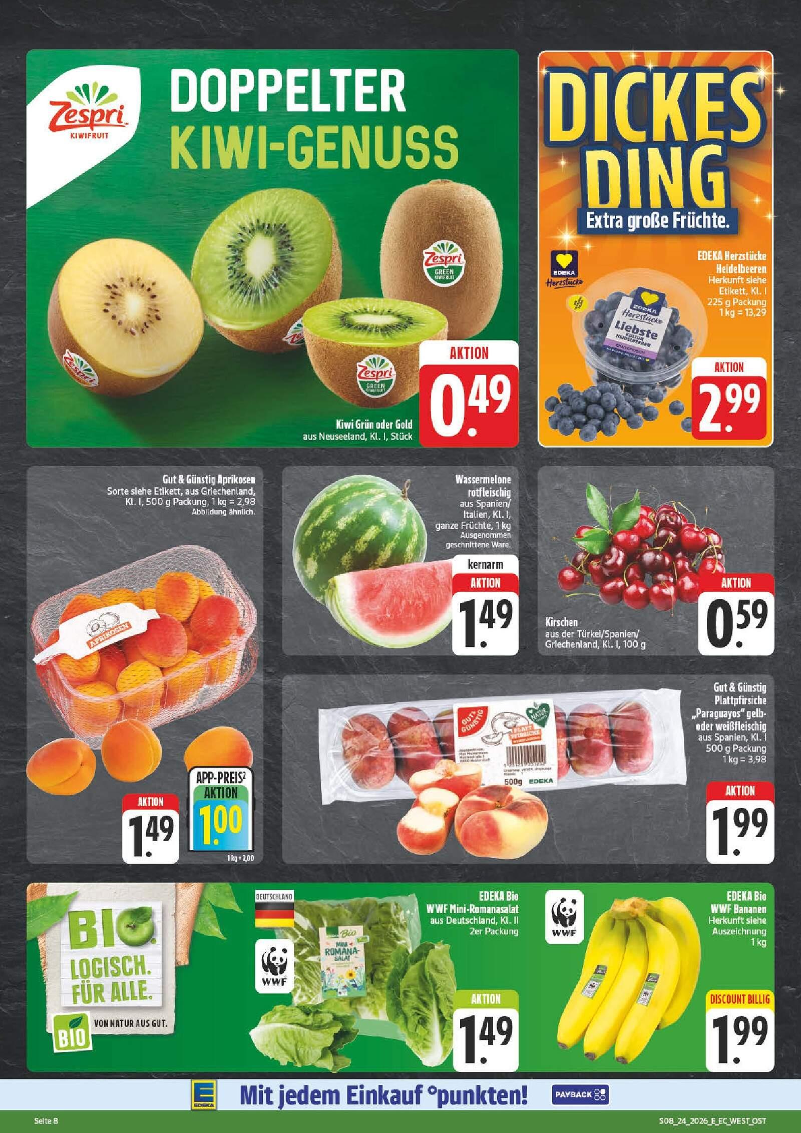 Edeka Prospekt ab Montag - Bayern Nord Seite 8