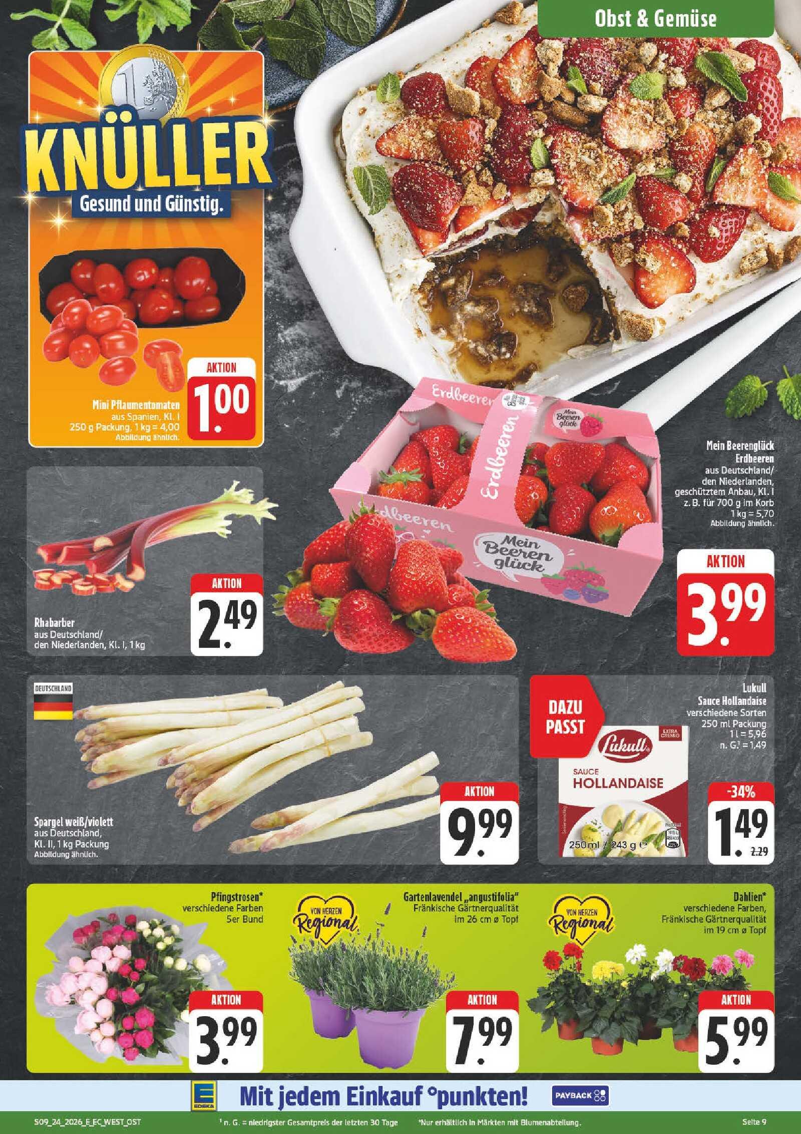 Edeka Prospekt ab Montag - Bayern Nord Seite 9