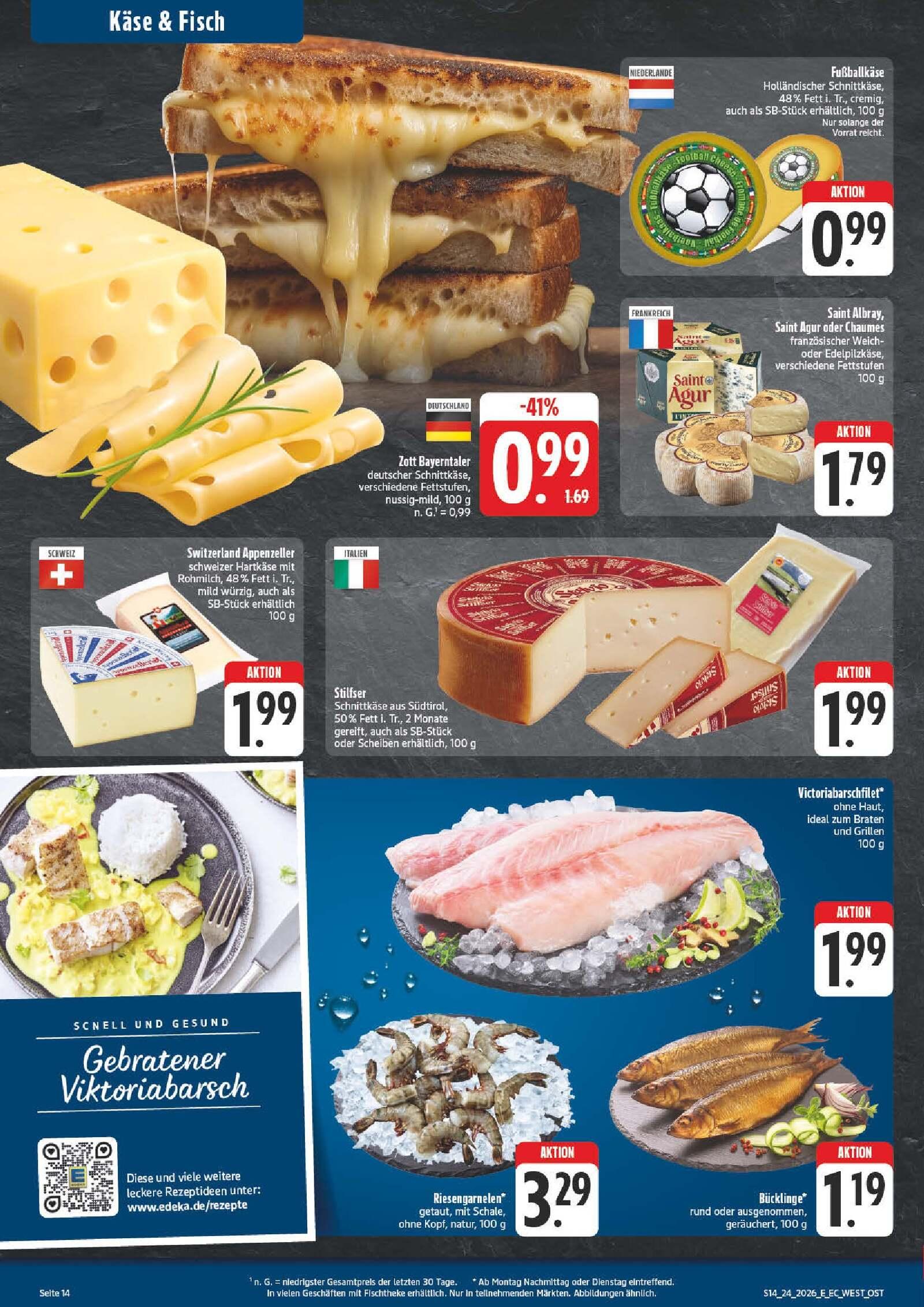 Edeka Prospekt ab Montag - Sachsen Seite 14