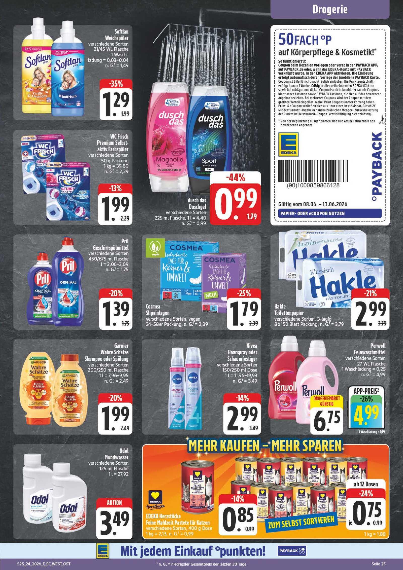Edeka Prospekt ab Montag - Sachsen Seite 25