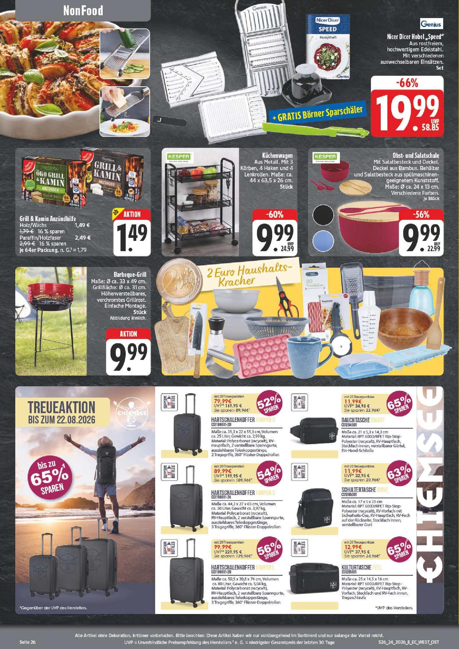Edeka Prospekt ab Montag - Sachsen Seite 26