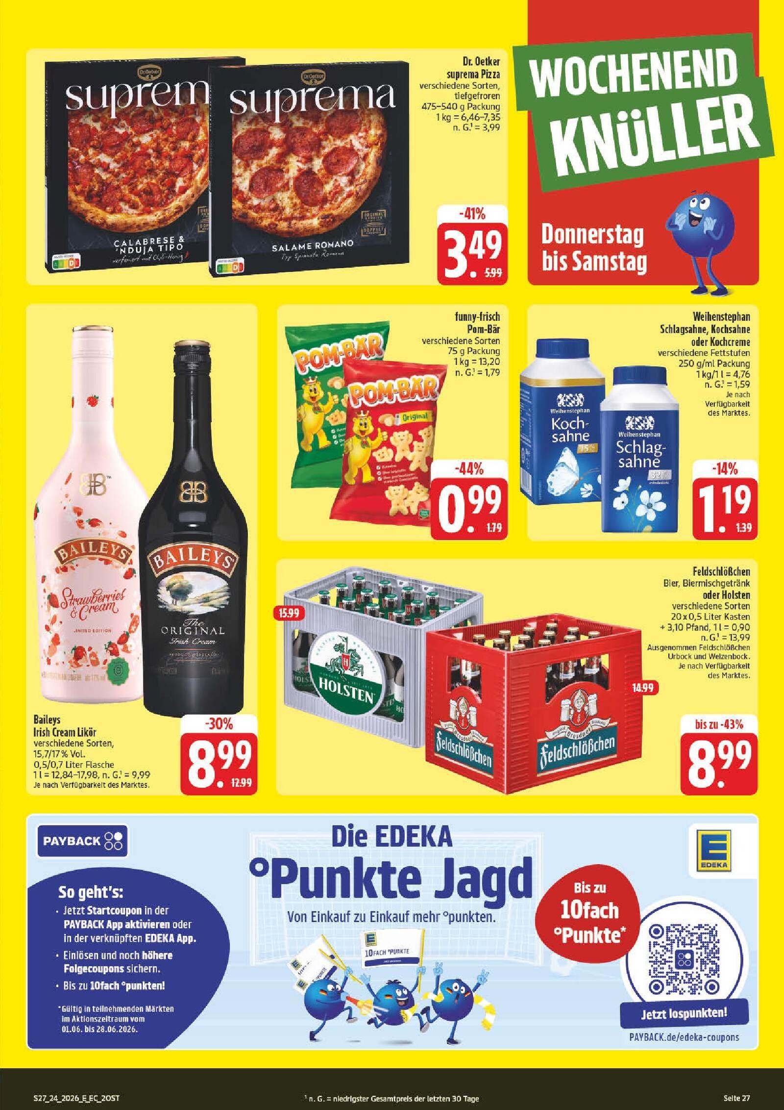 Edeka Prospekt ab Montag - Sachsen Seite 27