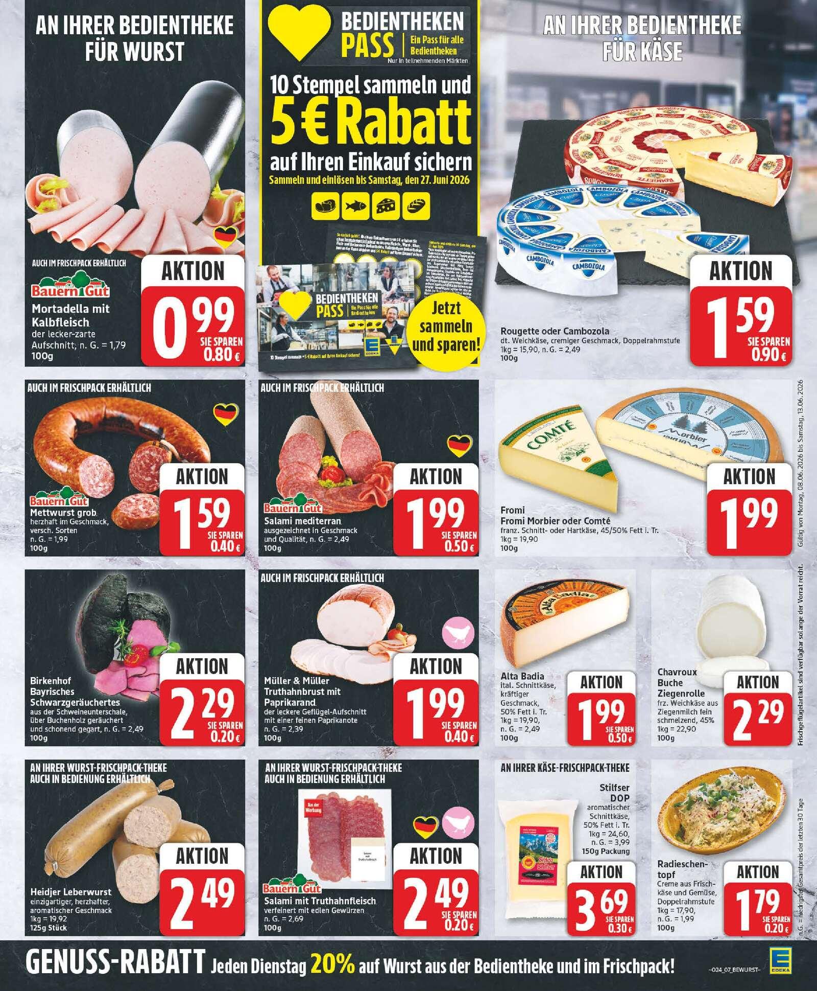 Edeka Prospekt ab Montag - Thüringen Seite 7