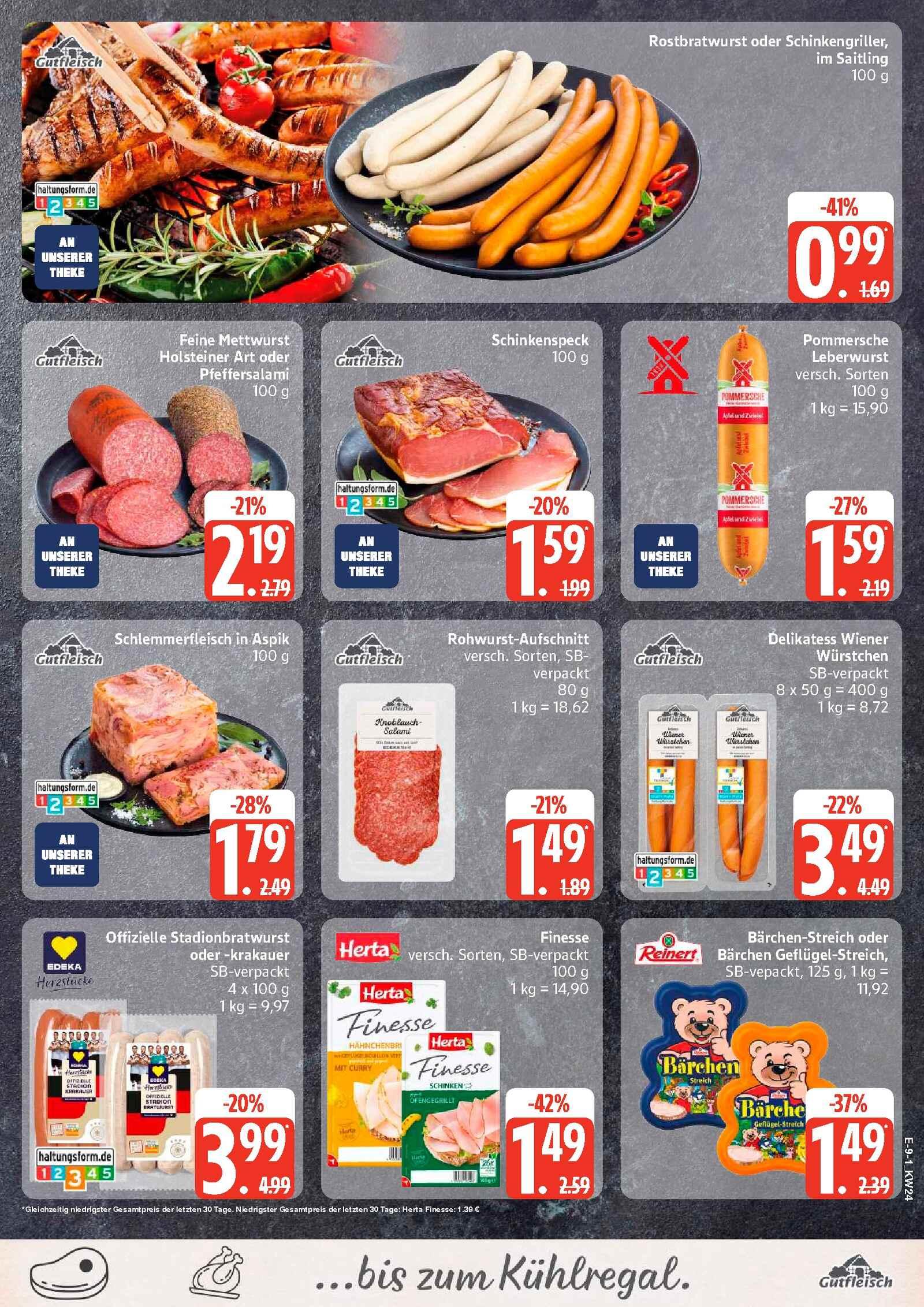 Edeka Prospekt ab Montag - Schleswig - Holstein Seite 12
