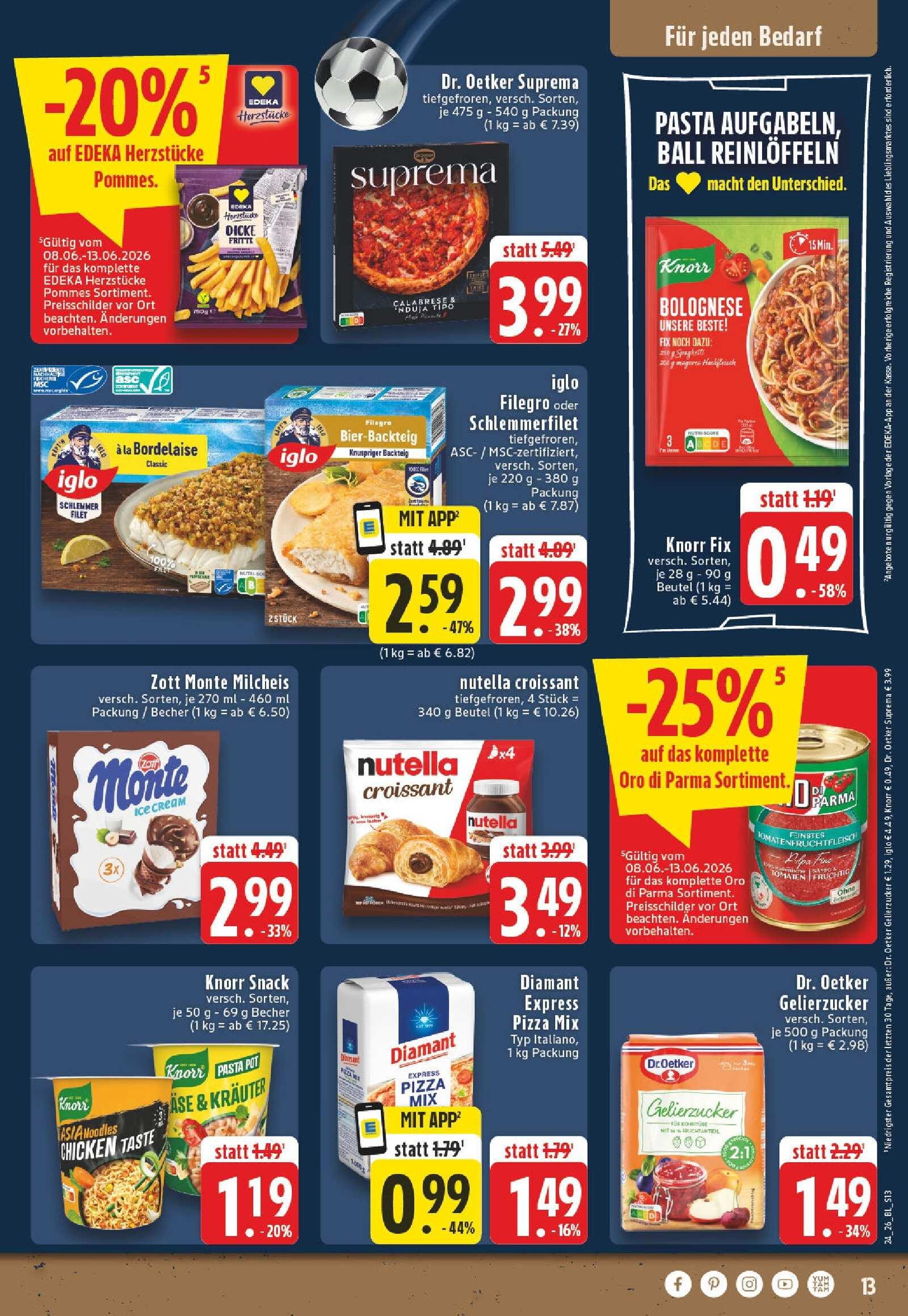 Edeka Prospekt ab Montag - Nordrhein - Westfalen Seite 15