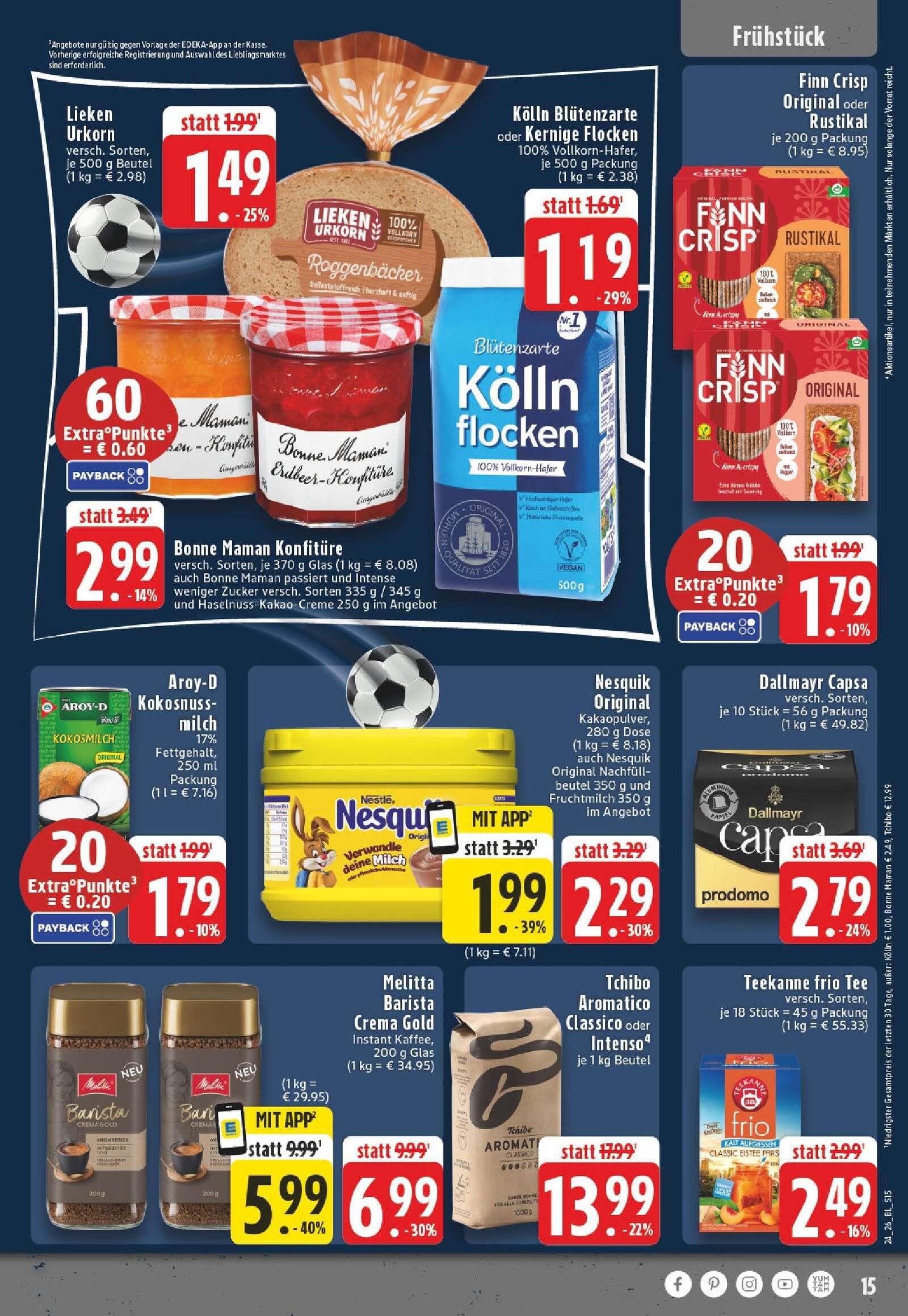 Edeka Prospekt ab Montag - Nordrhein - Westfalen Seite 17
