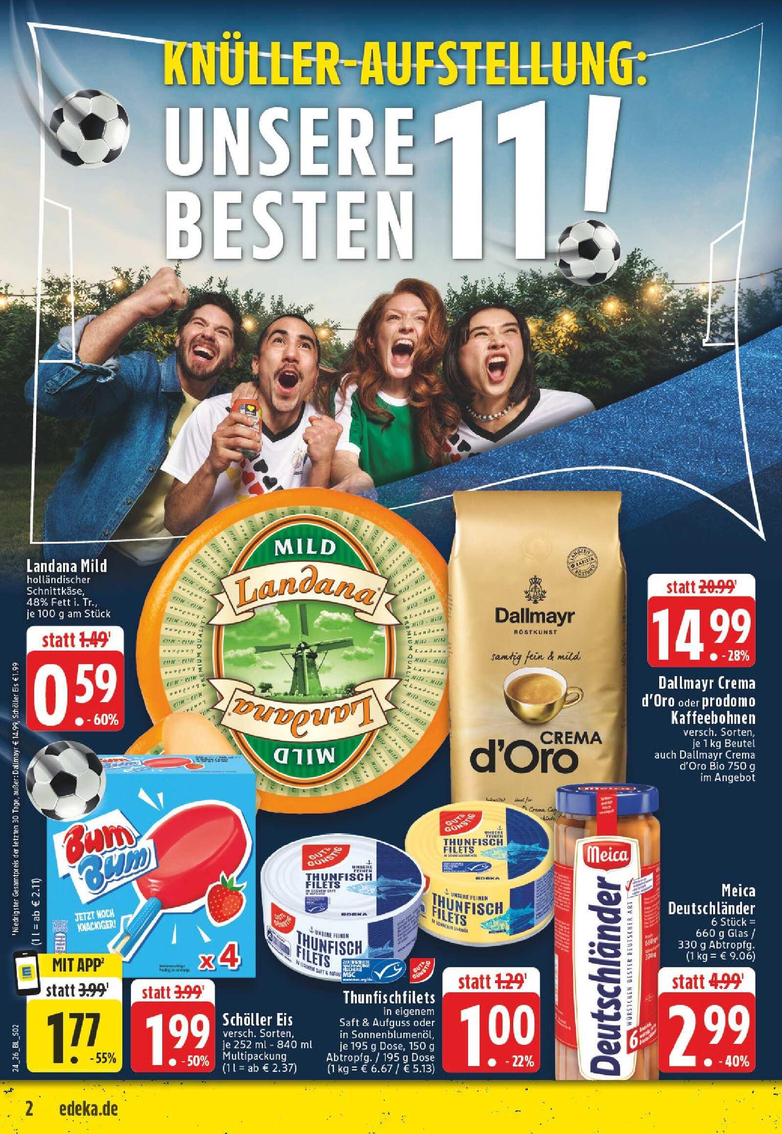 Edeka Prospekt ab Montag - Nordrhein - Westfalen Seite 2