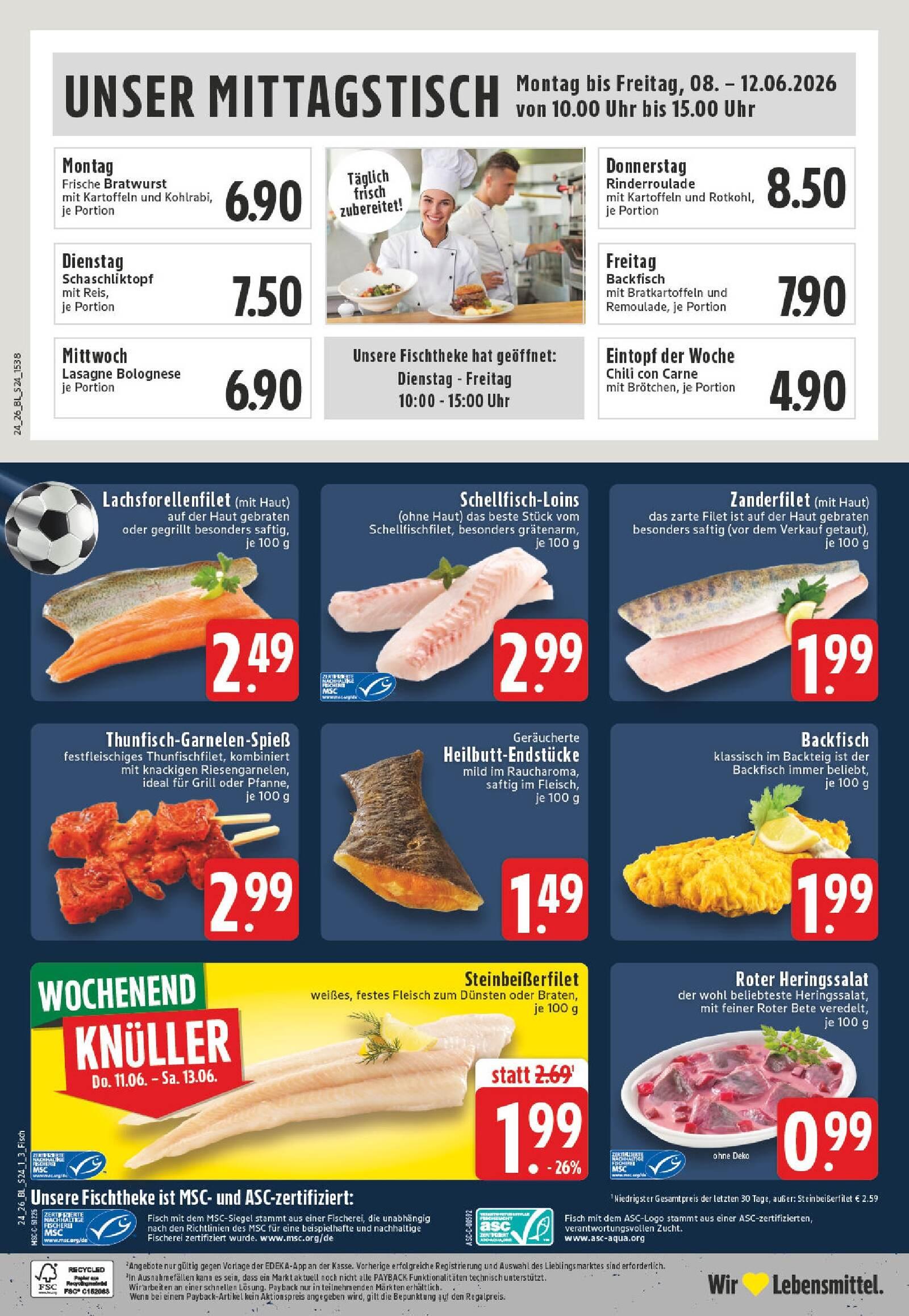 Edeka Prospekt ab Montag - Nordrhein - Westfalen Seite 26
