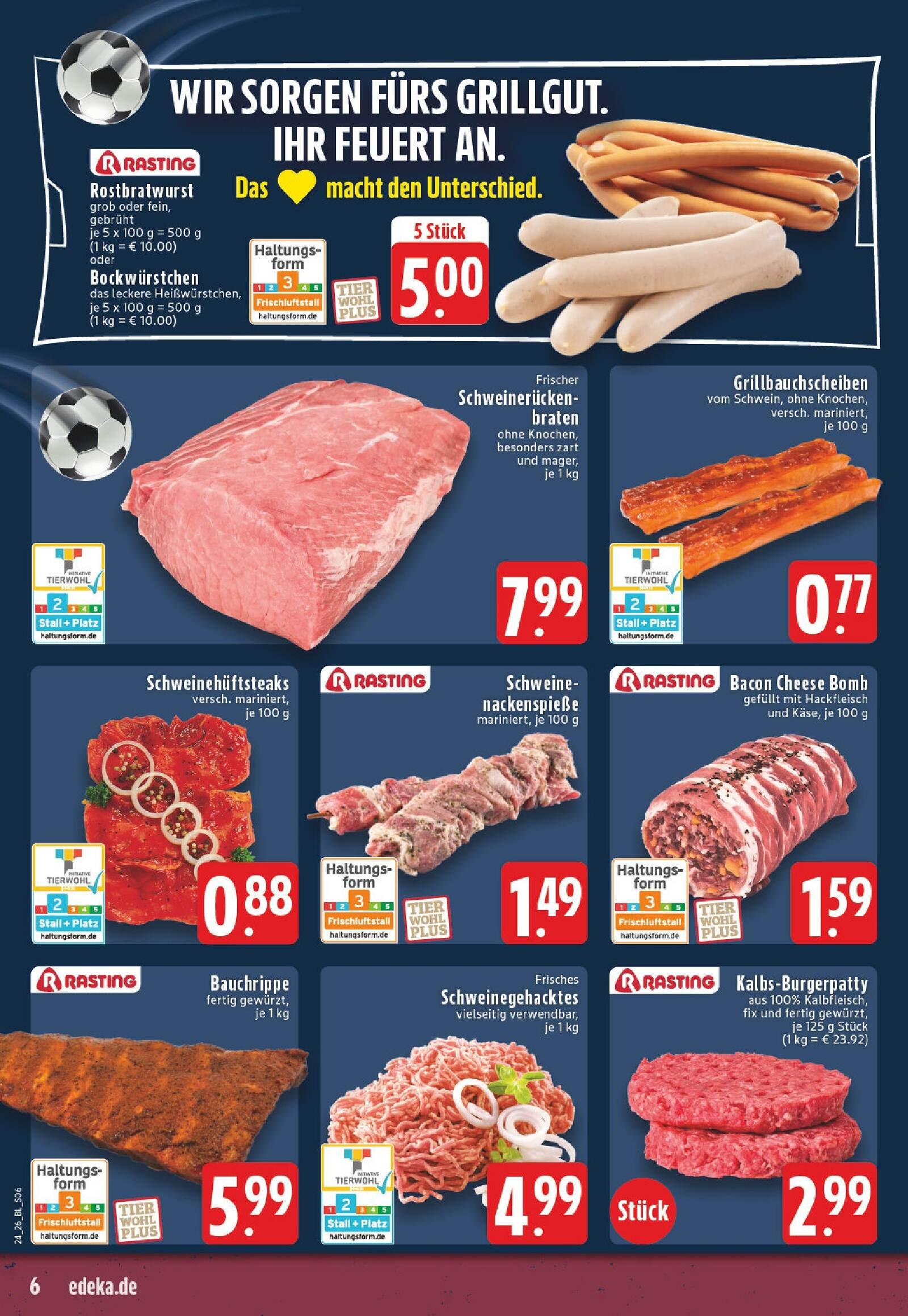Edeka Prospekt ab Montag - Nordrhein - Westfalen Seite 6