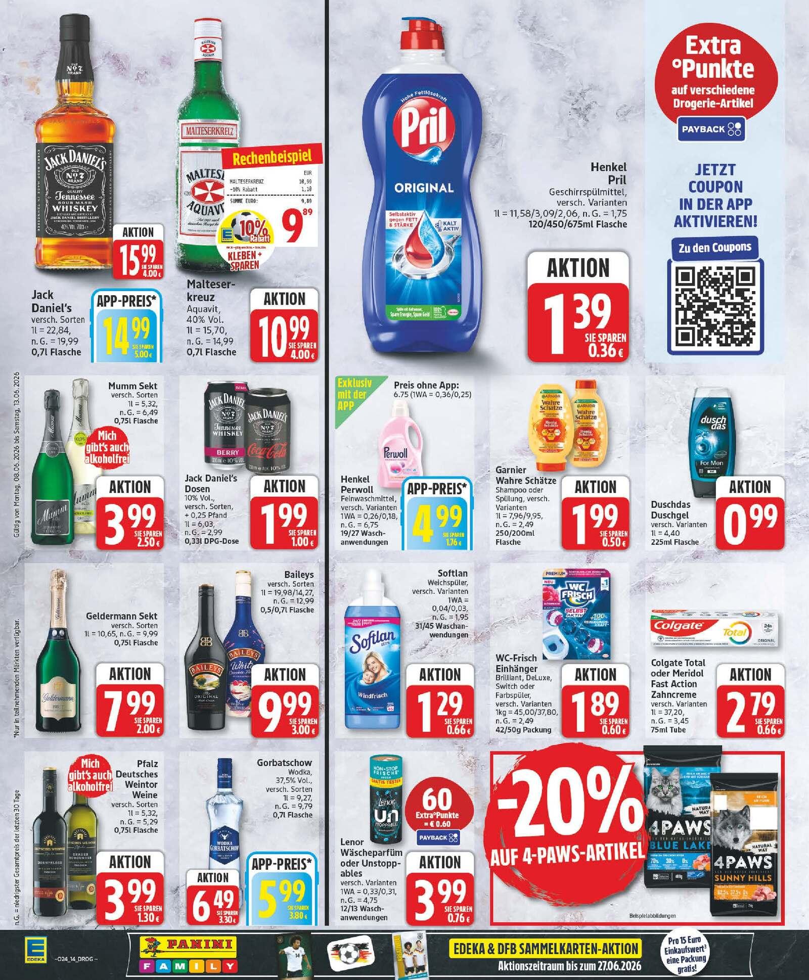 Edeka Prospekt ab Montag - Niedersachsen Seite 14