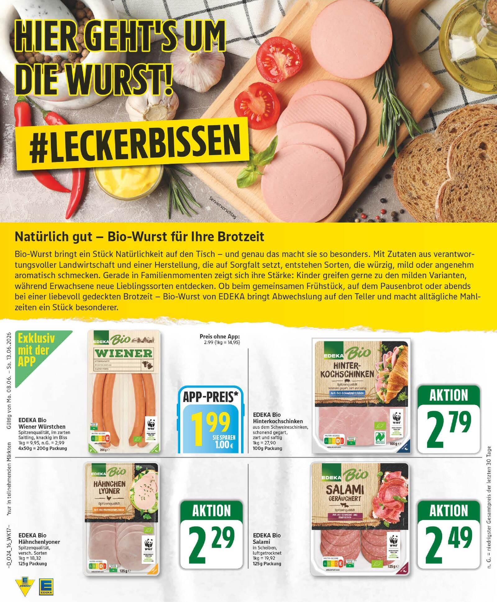 Edeka Prospekt ab Montag - Berlin Seite 16