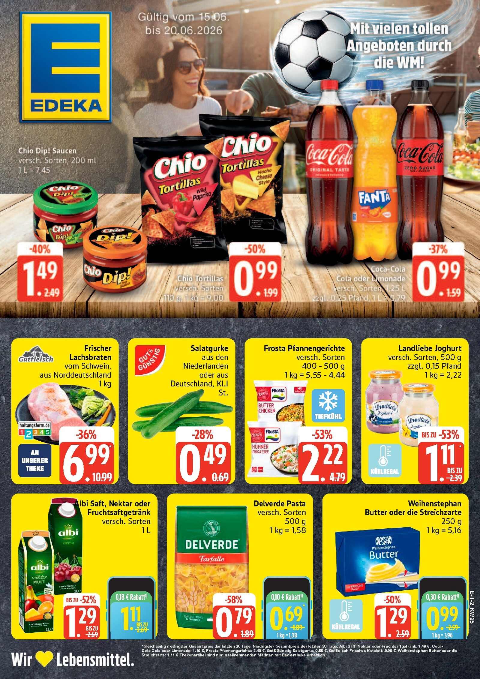 Edeka Prospekt ab Montag - Schleswig - Holstein Seite 1