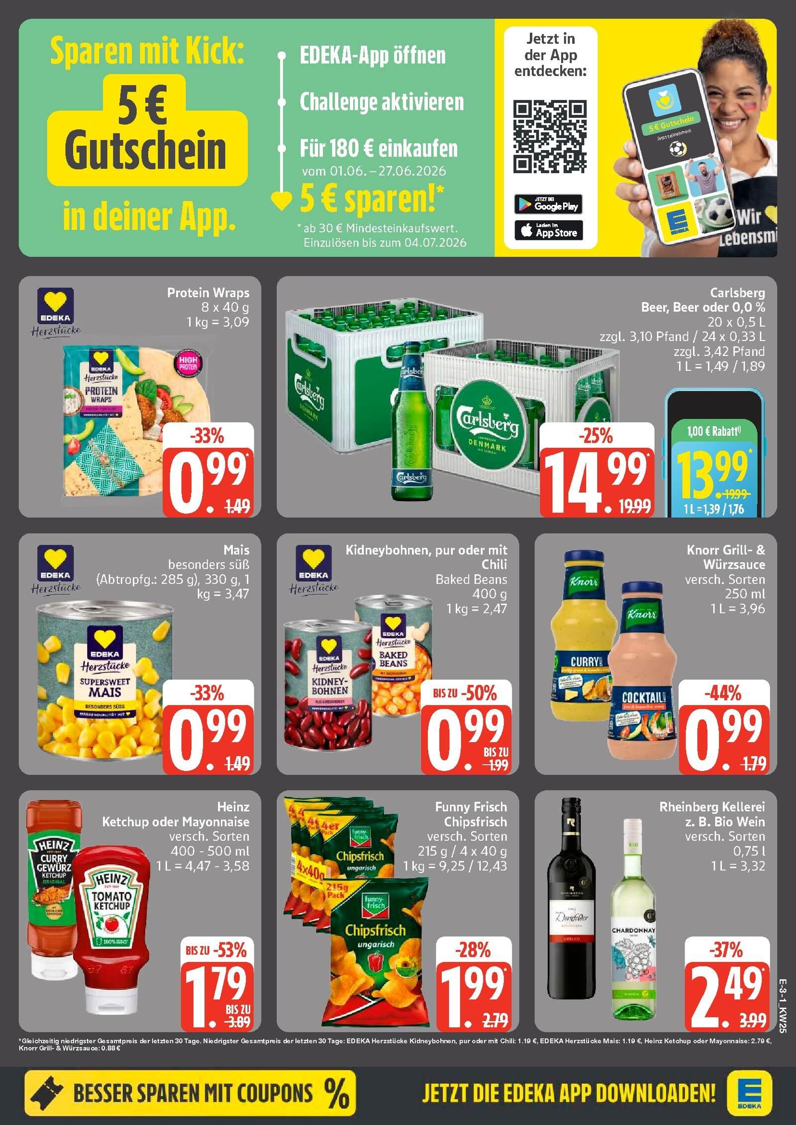 Edeka Prospekt ab Montag - Schleswig - Holstein Seite 3