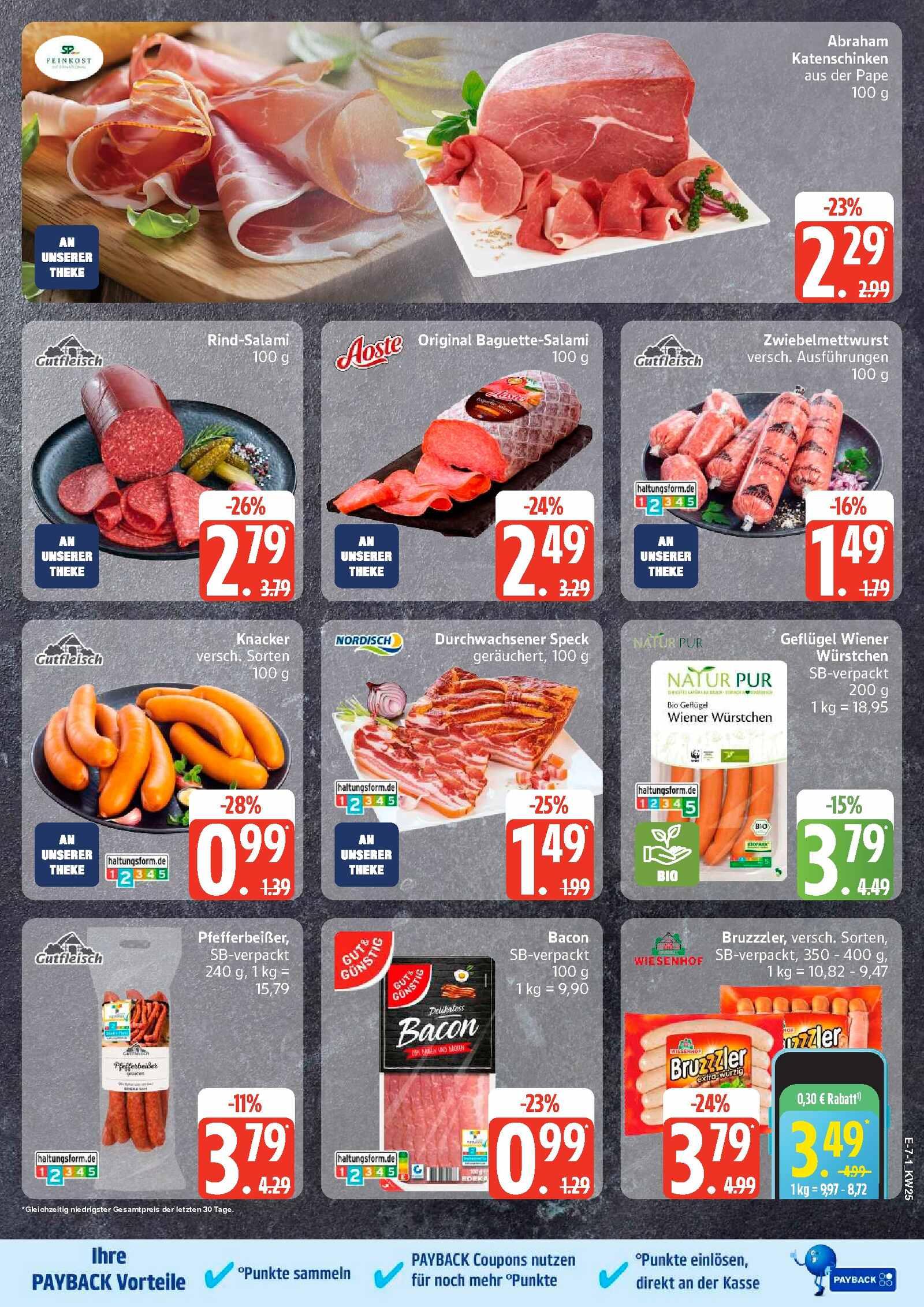 Edeka Prospekt ab Montag - Schleswig - Holstein Seite 7