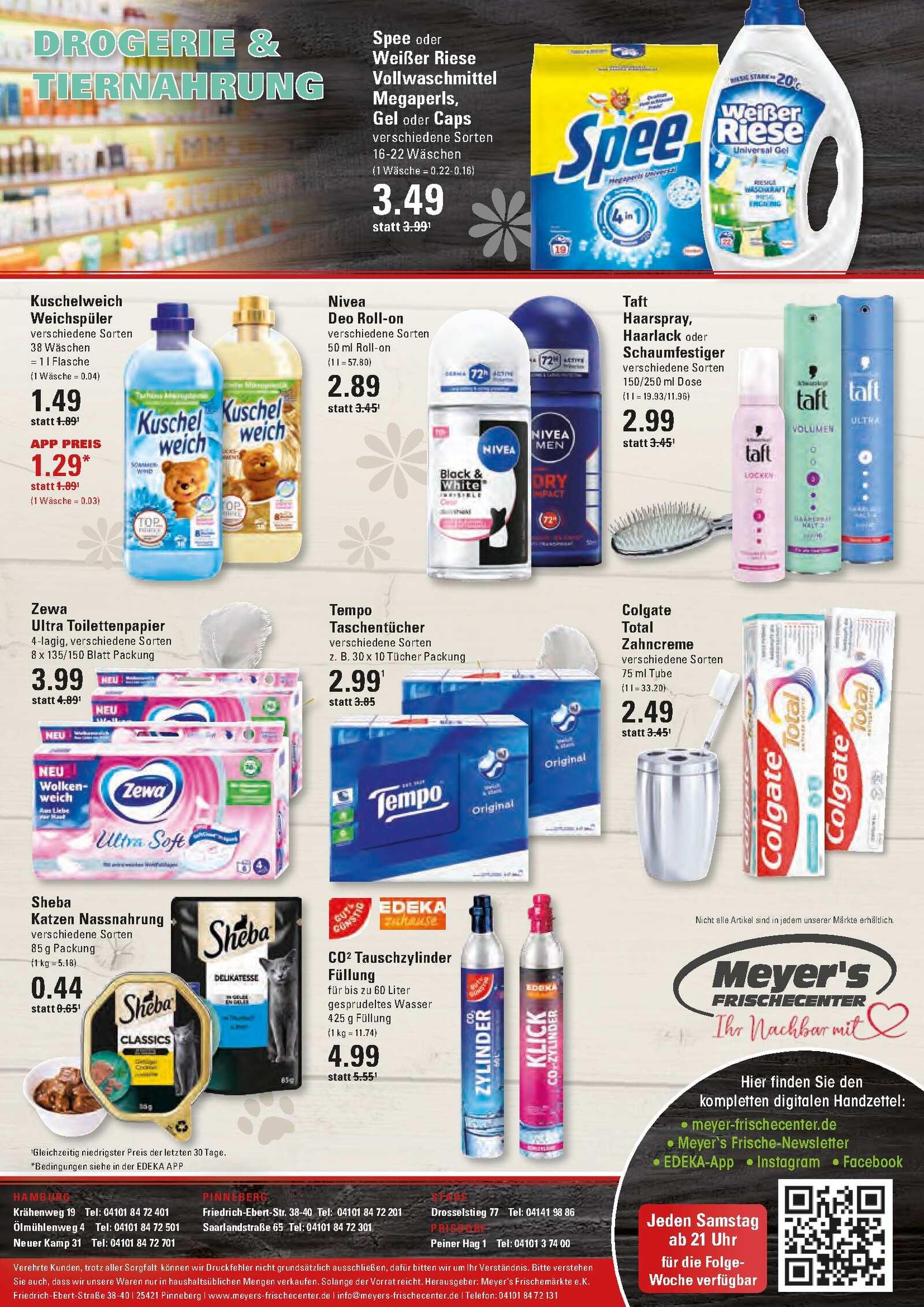Edeka Prospekt ab Montag - Hamburg Seite 16