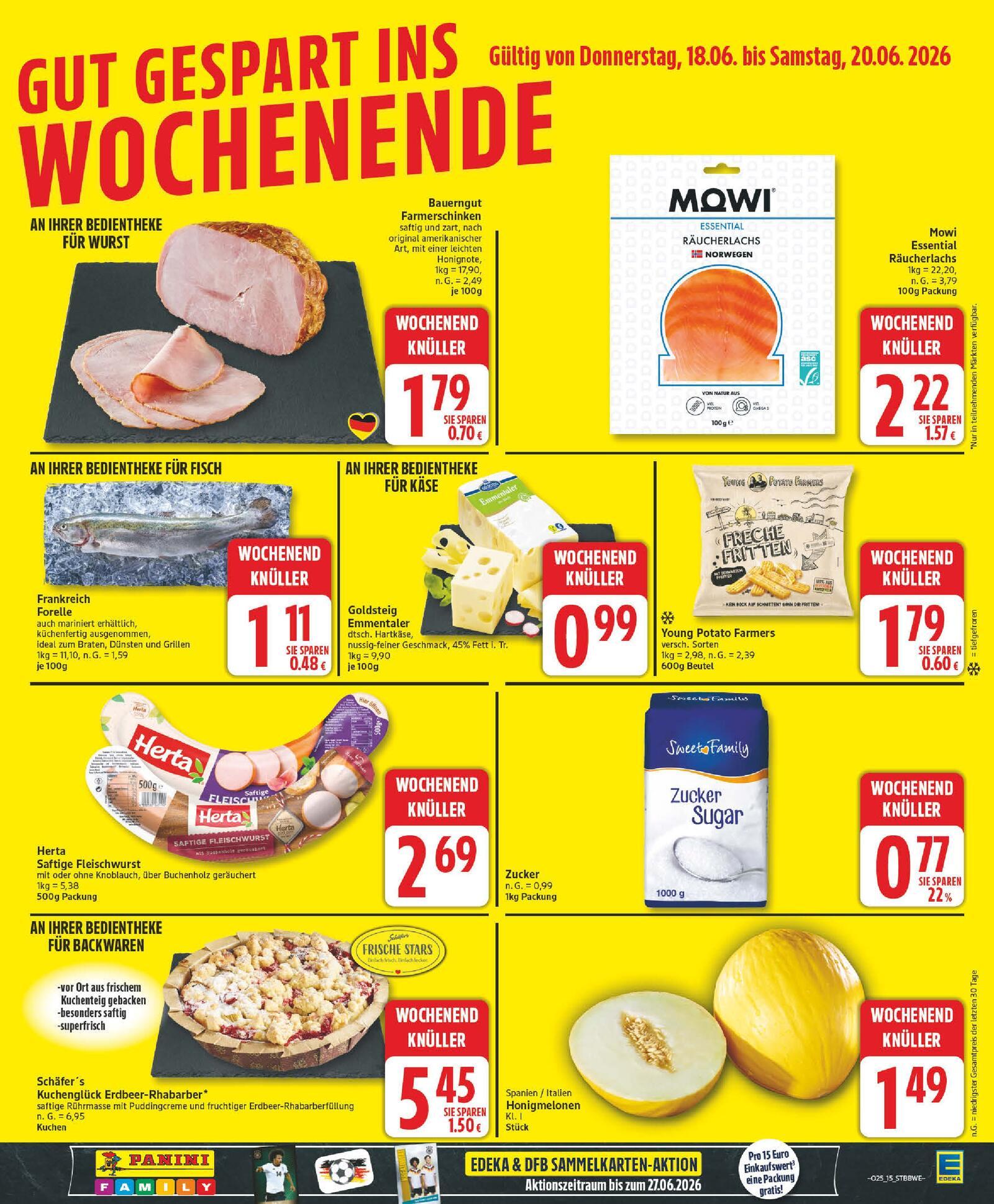 Edeka Prospekt ab Montag - Sachsen-Anhalt Seite 15