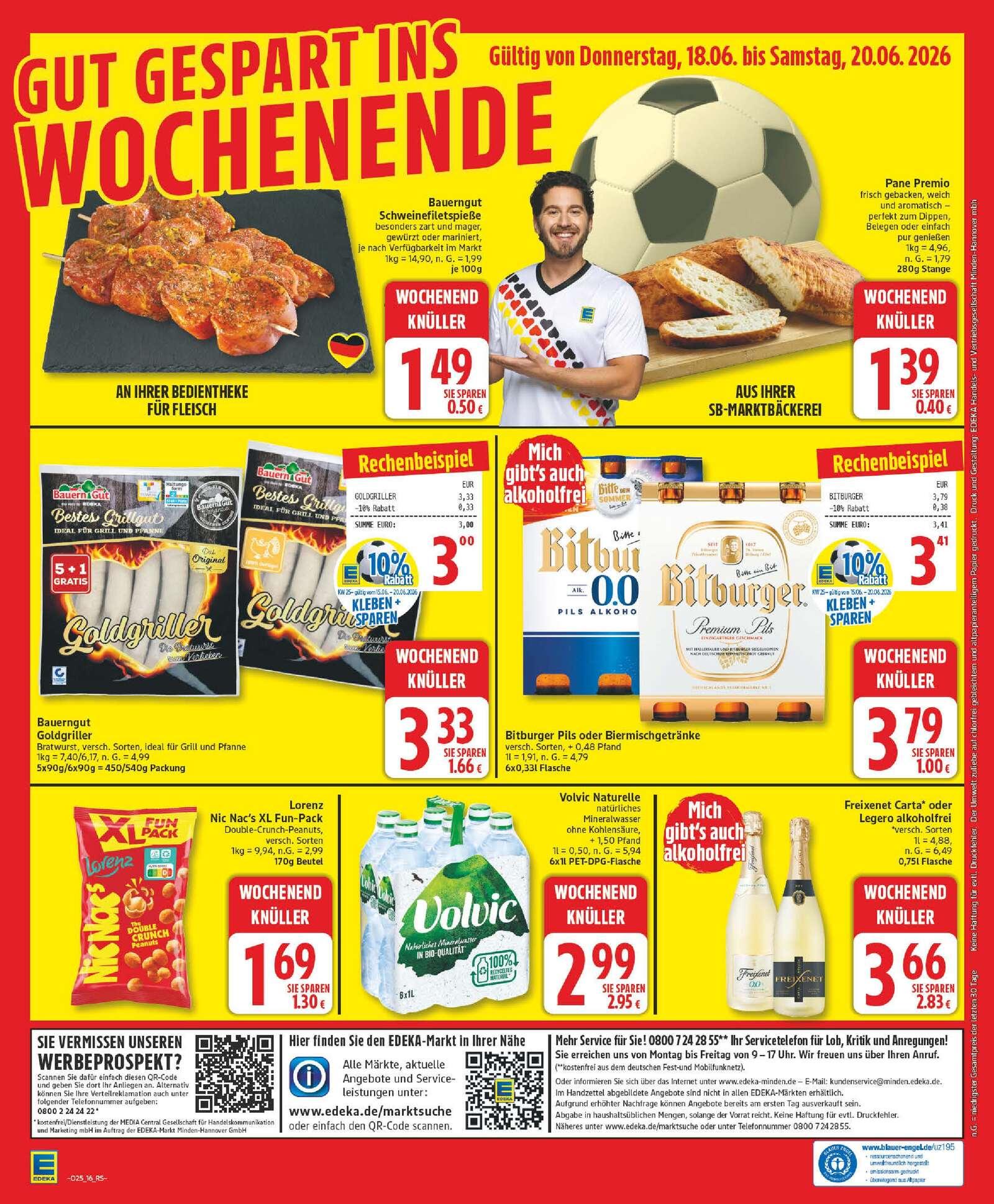 Edeka Prospekt ab Montag - Sachsen-Anhalt Seite 16