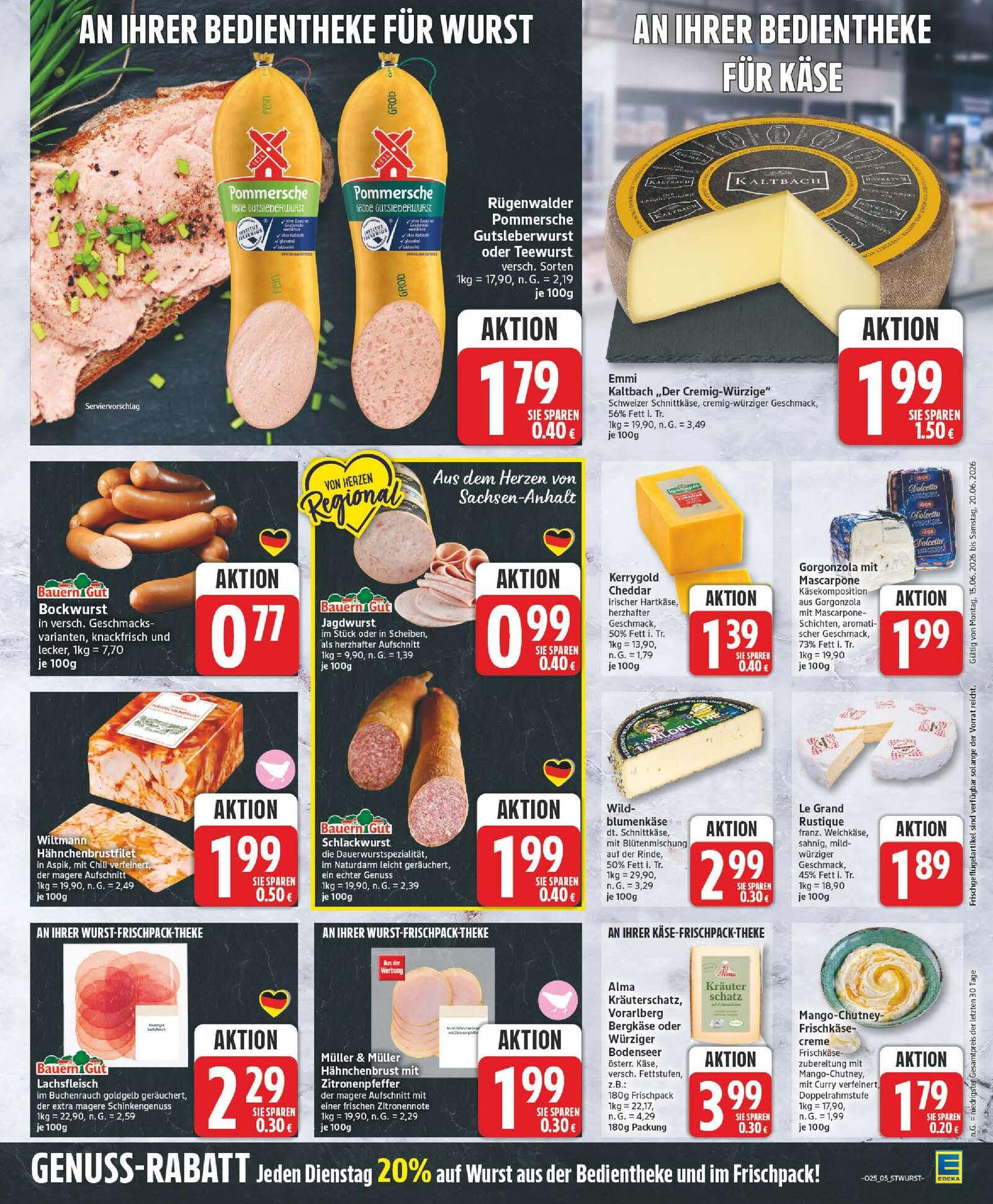 Edeka Prospekt ab Montag - Sachsen-Anhalt Seite 5