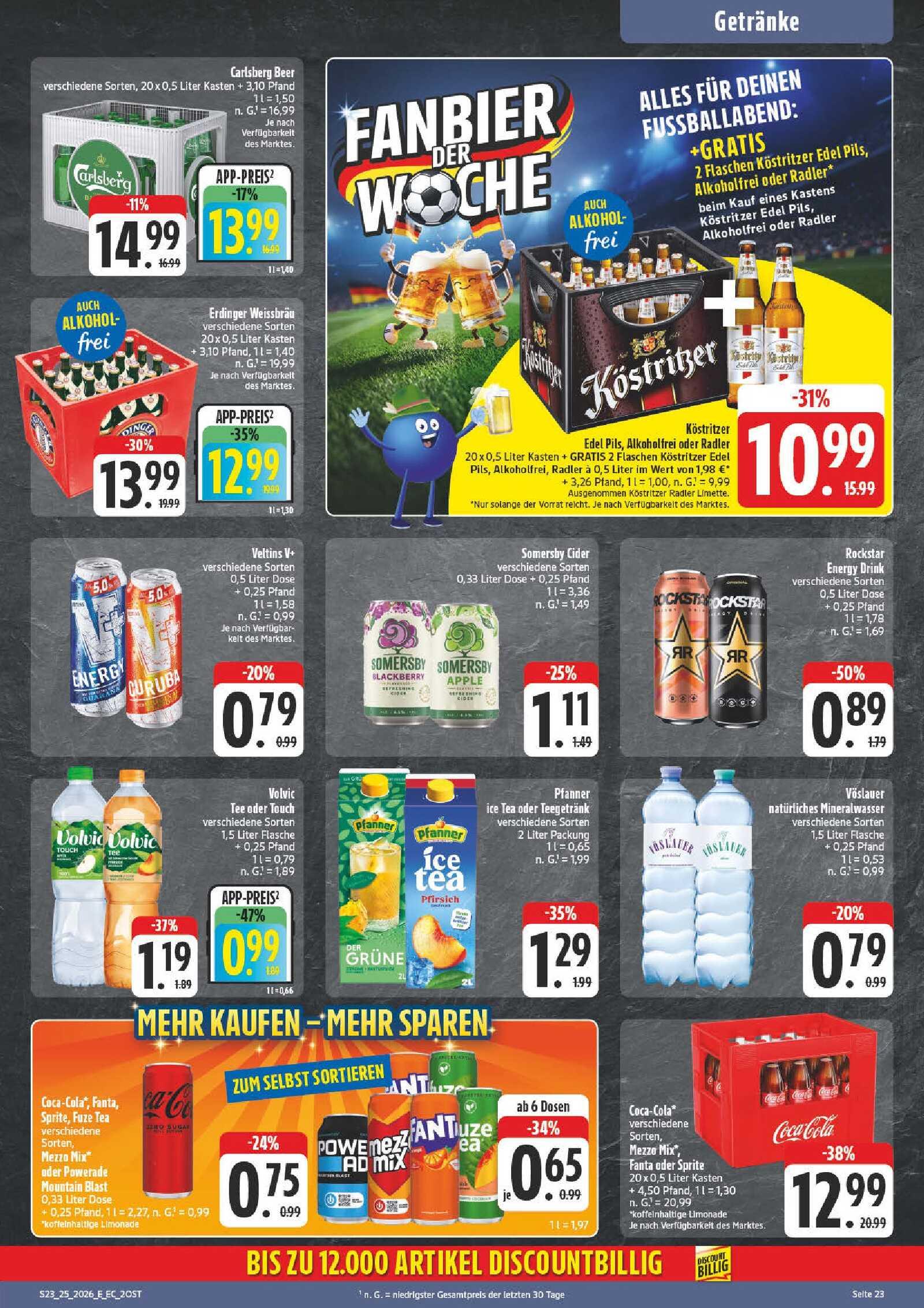 Edeka Prospekt ab Montag - Sachsen Seite 23
