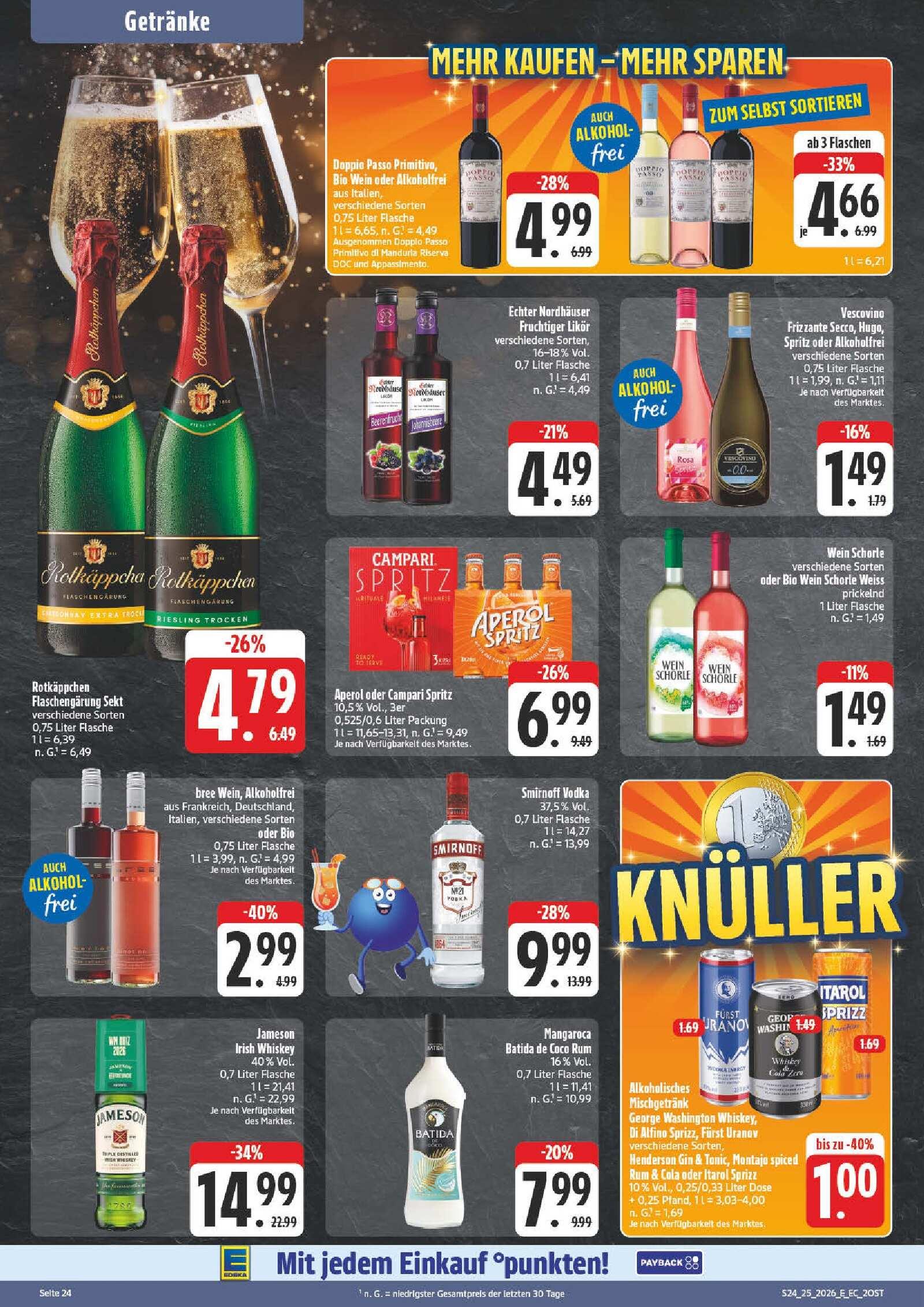 Edeka Prospekt ab Montag - Sachsen Seite 24