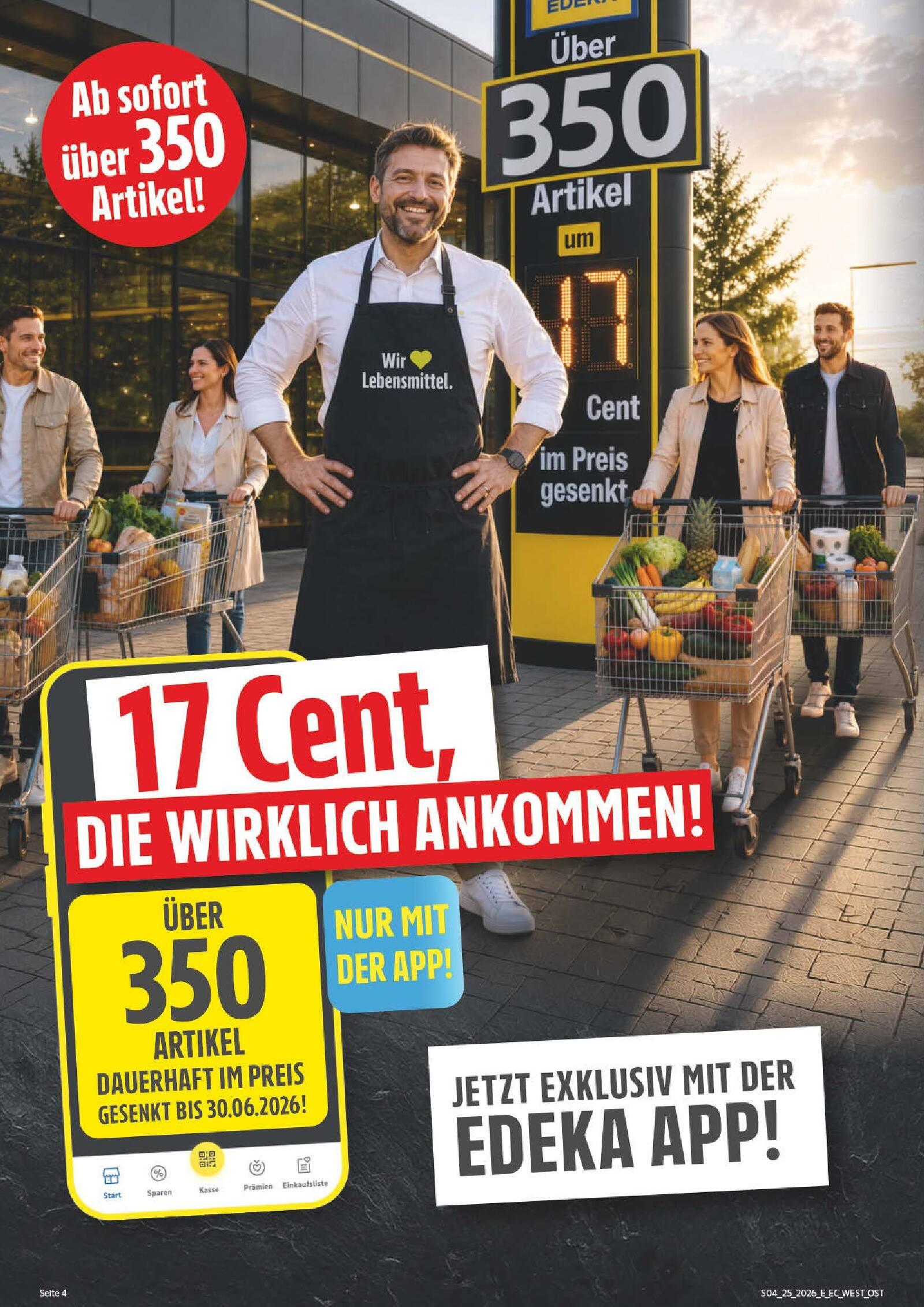 Edeka Prospekt ab Montag - Sachsen Seite 4
