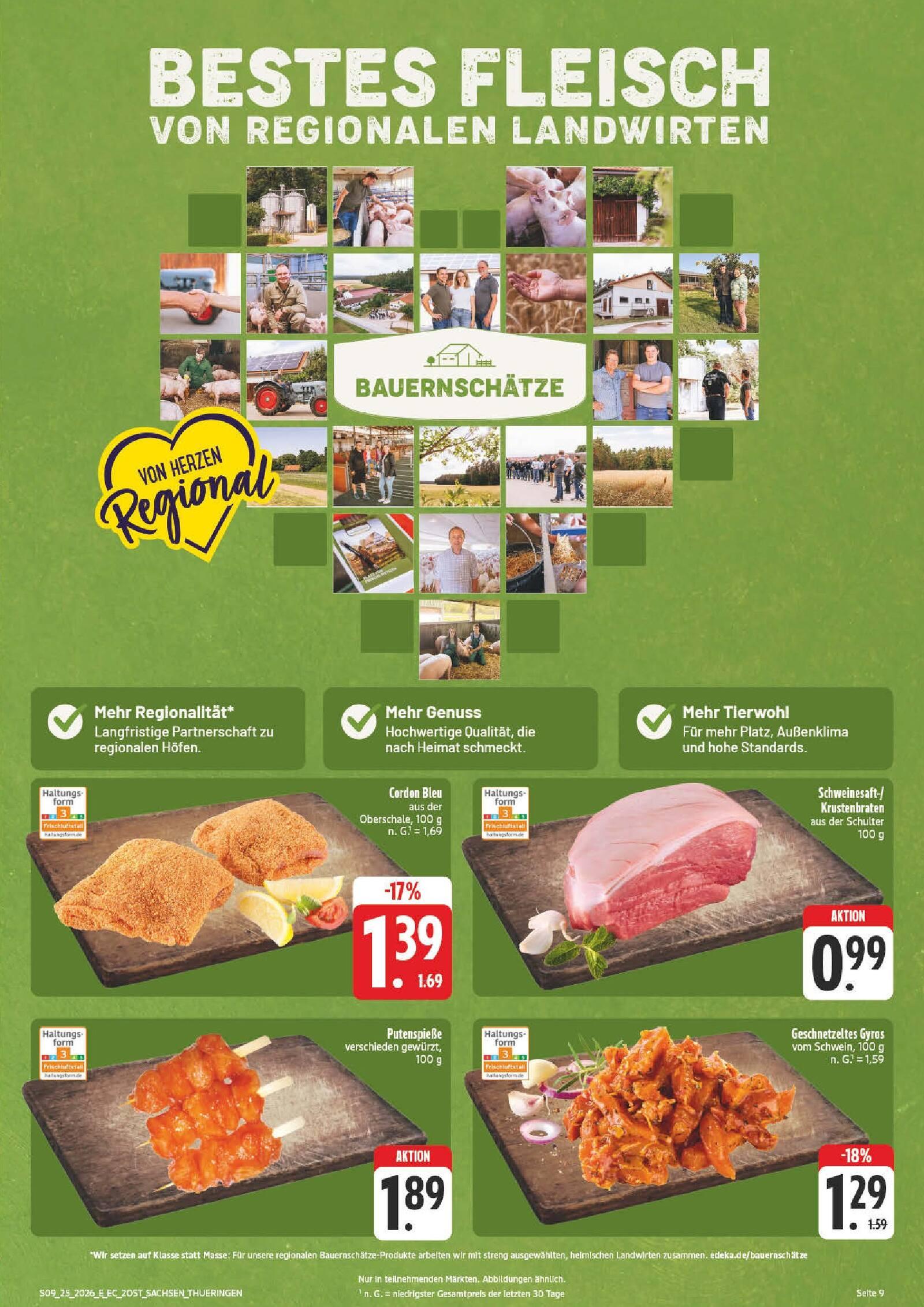 Edeka Prospekt ab Montag - Sachsen Seite 9
