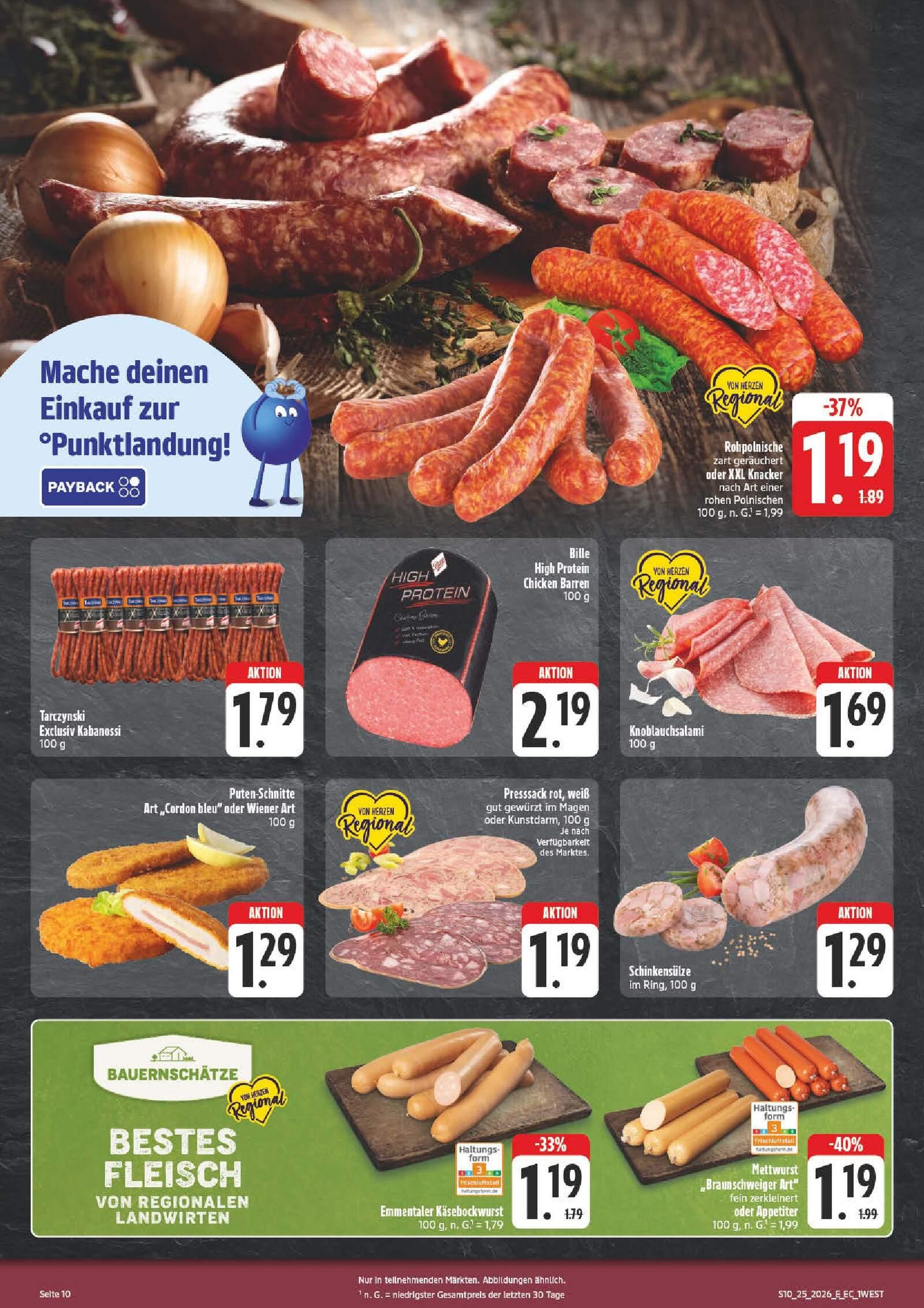 Edeka Prospekt ab Montag - Bayern Nord Seite 10