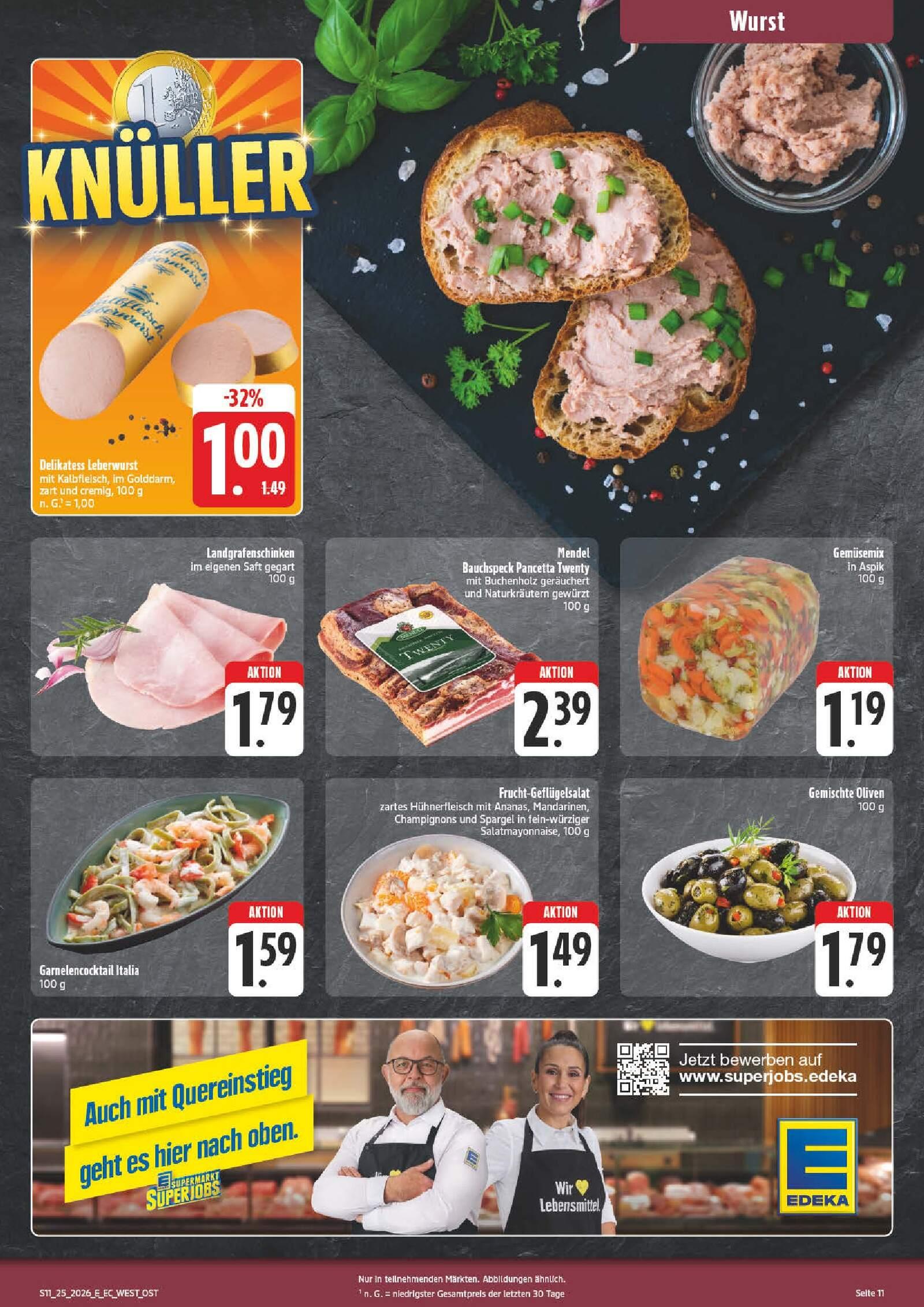 Edeka Prospekt ab Montag - Bayern Nord Seite 11